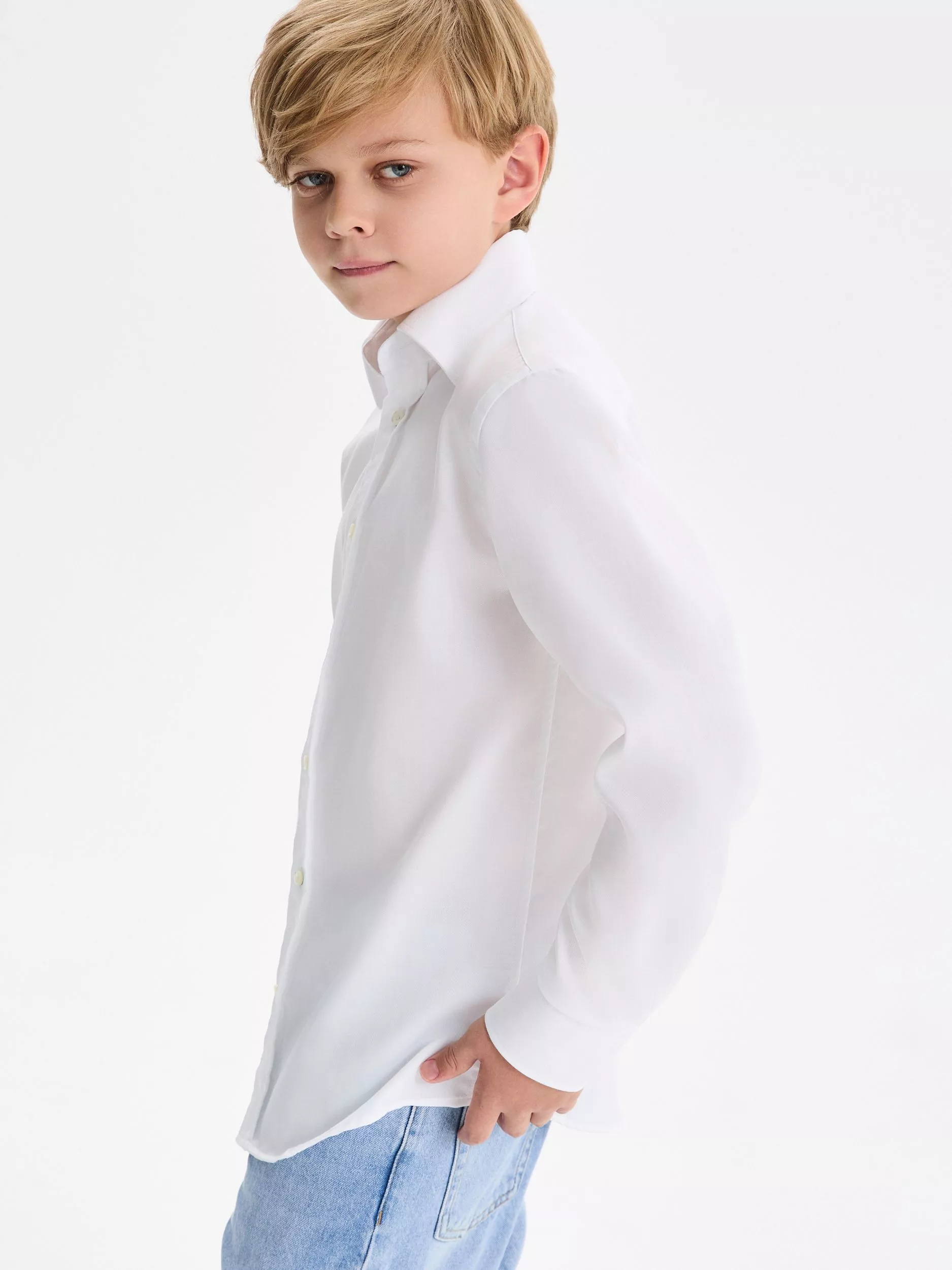 сорочка дет TIM белый TIM_150082_000 ,photo 5