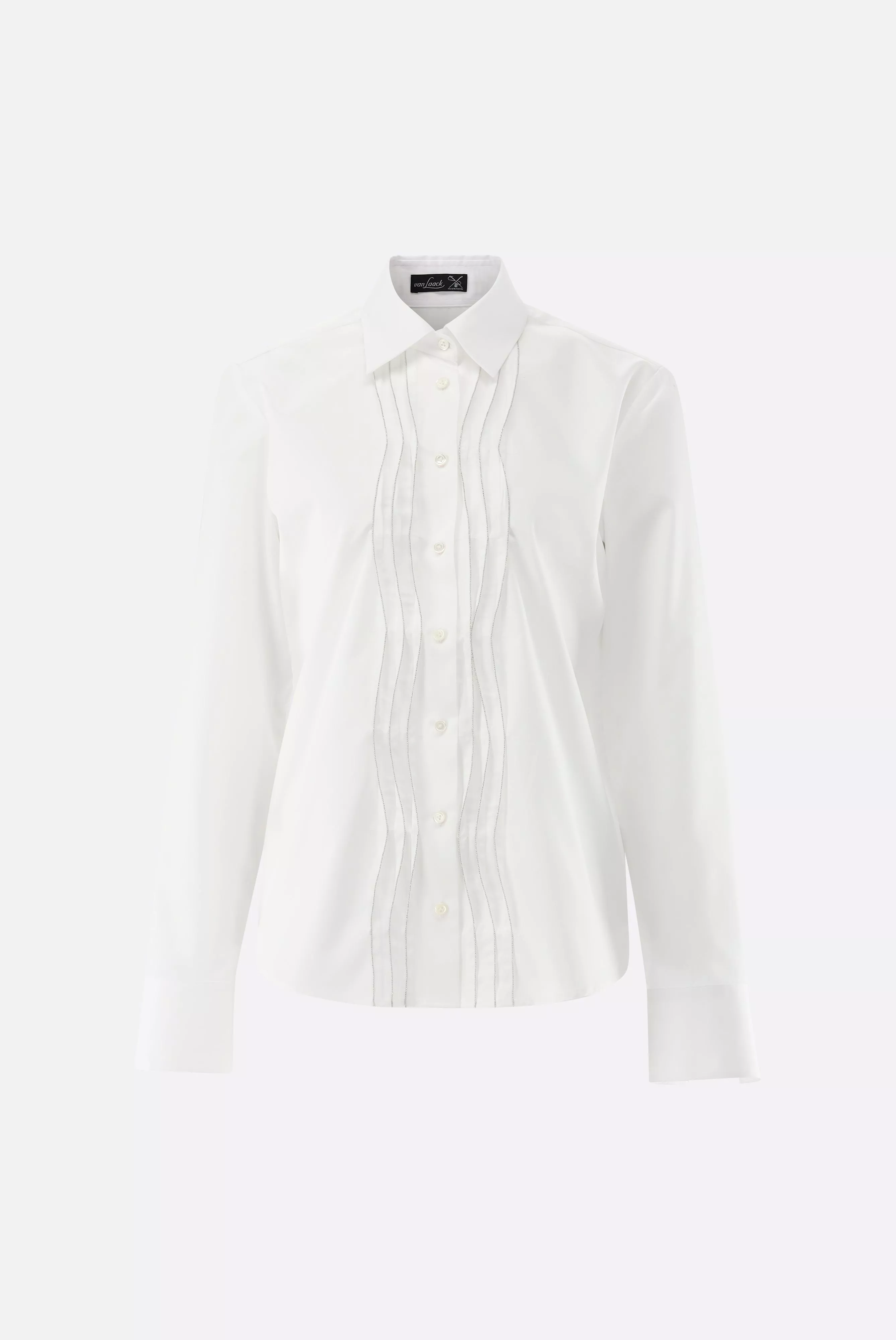 van Laack БЛУЗКА CELLIES PB
 цвет белый ,photo 3