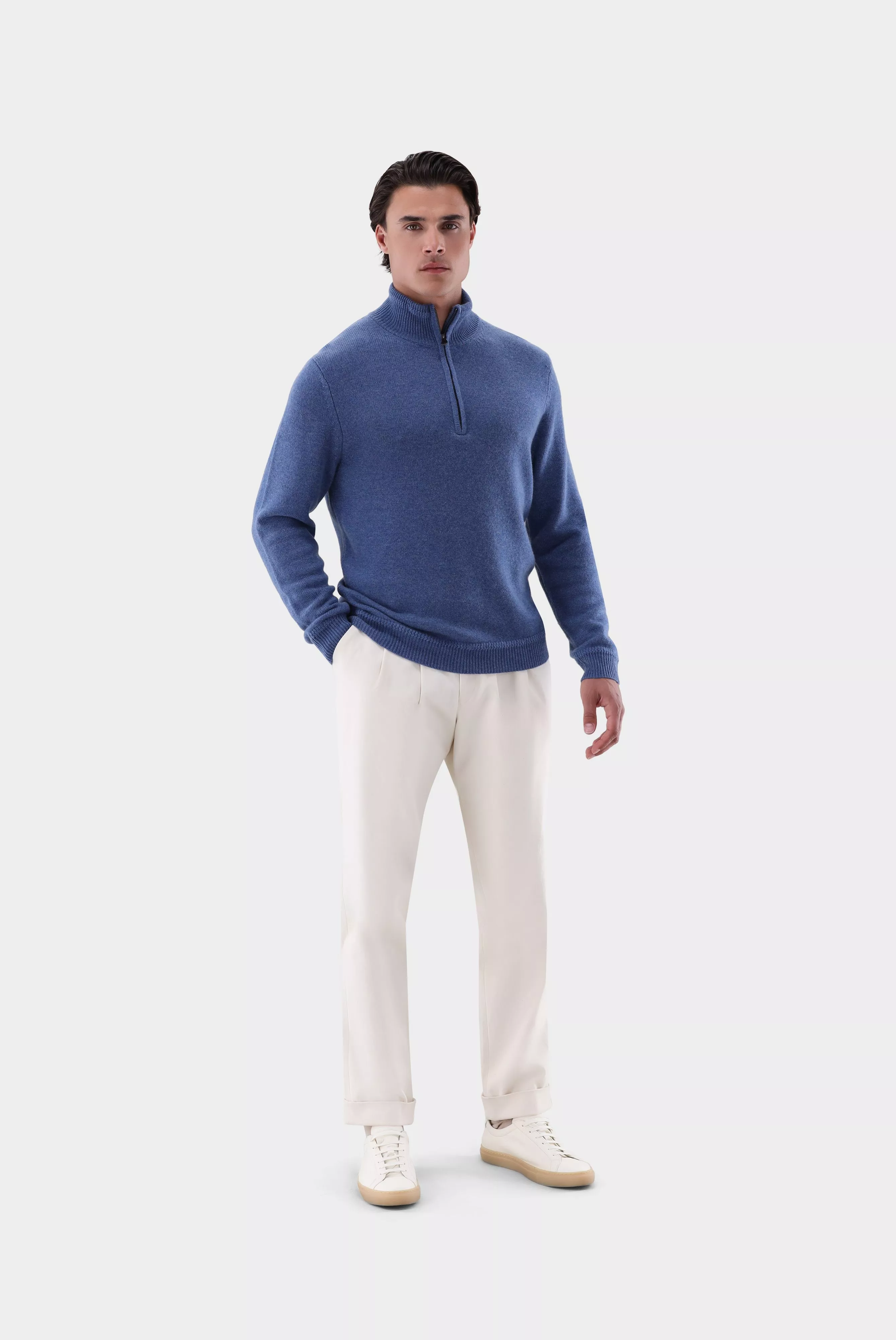 van Laack ДЖЕМПЕР SAVERIO
 цвет серо-голубой ,photo 5