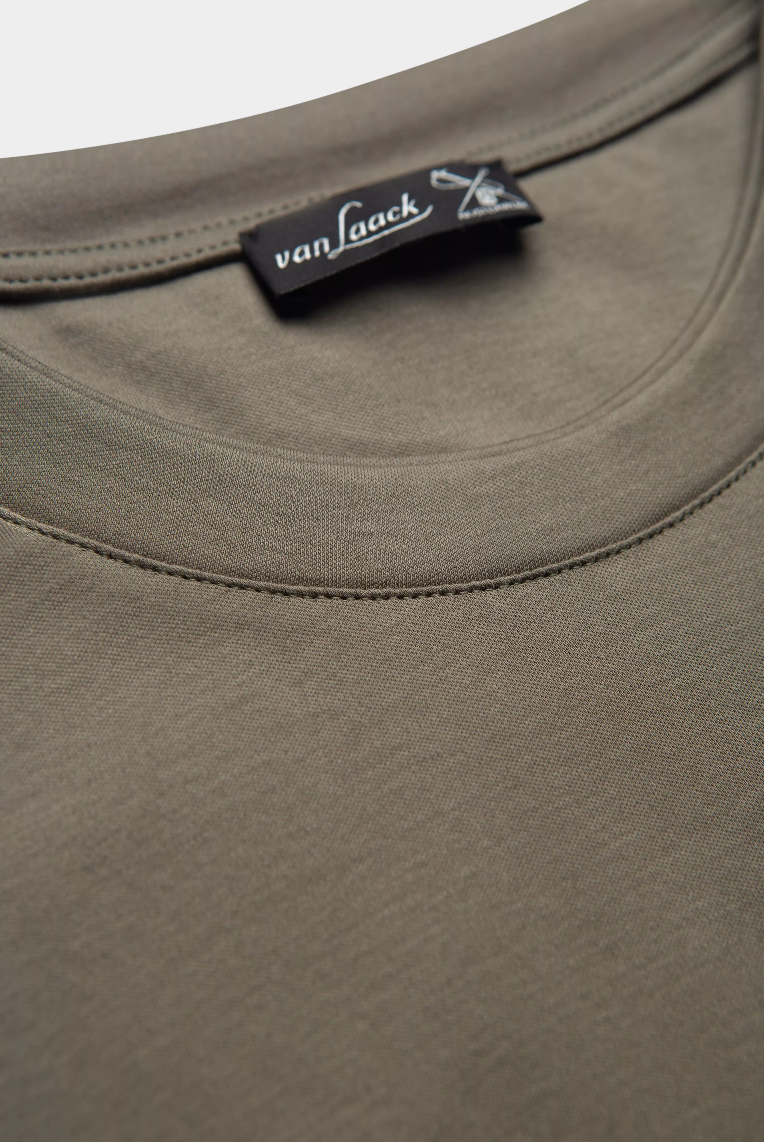 van Laack ФУТБОЛКА PILOS
 цвет оливковый ,photo 2