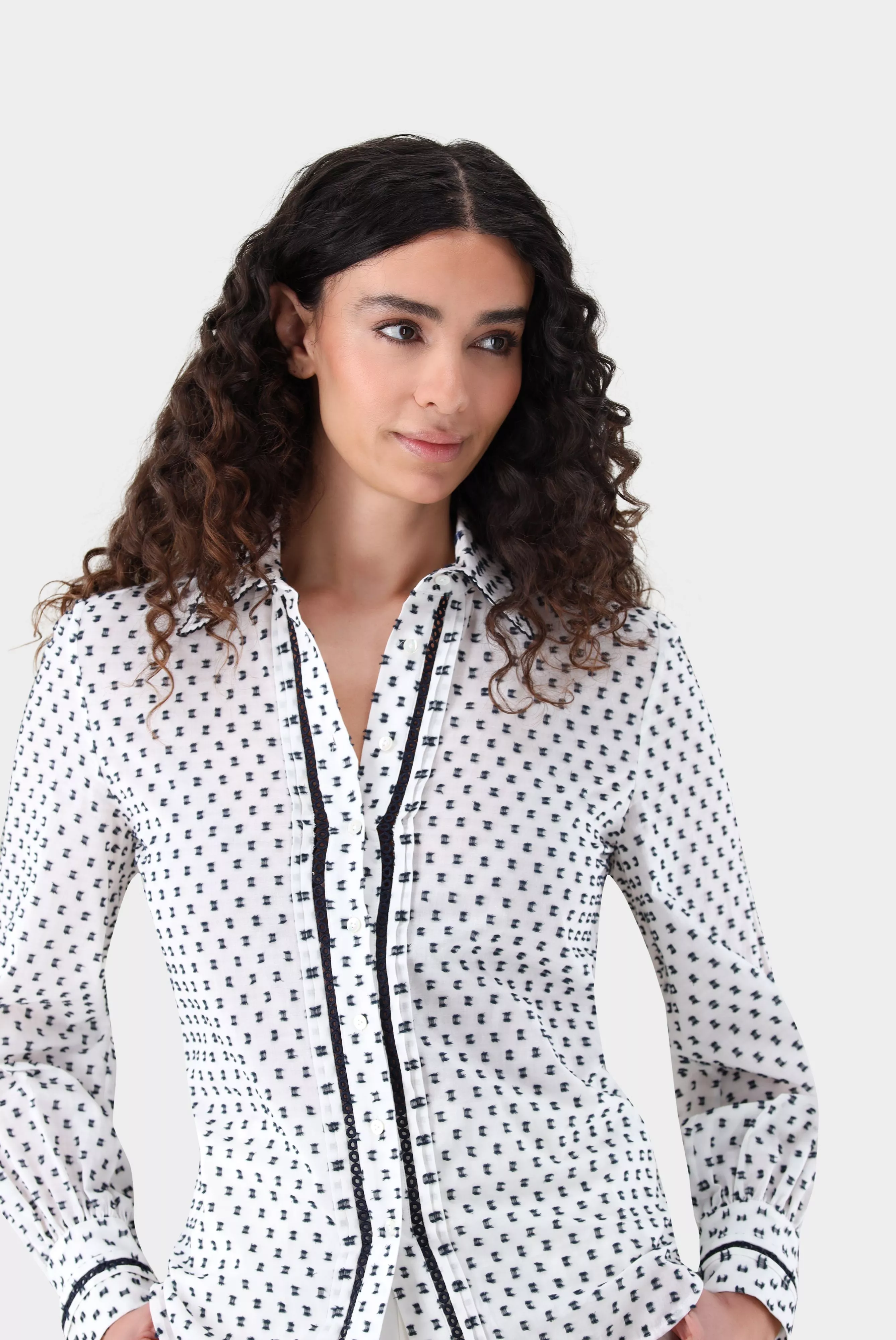 van Laack БЛУЗКА CELLINE PB
 цвет бежевый ,photo 2