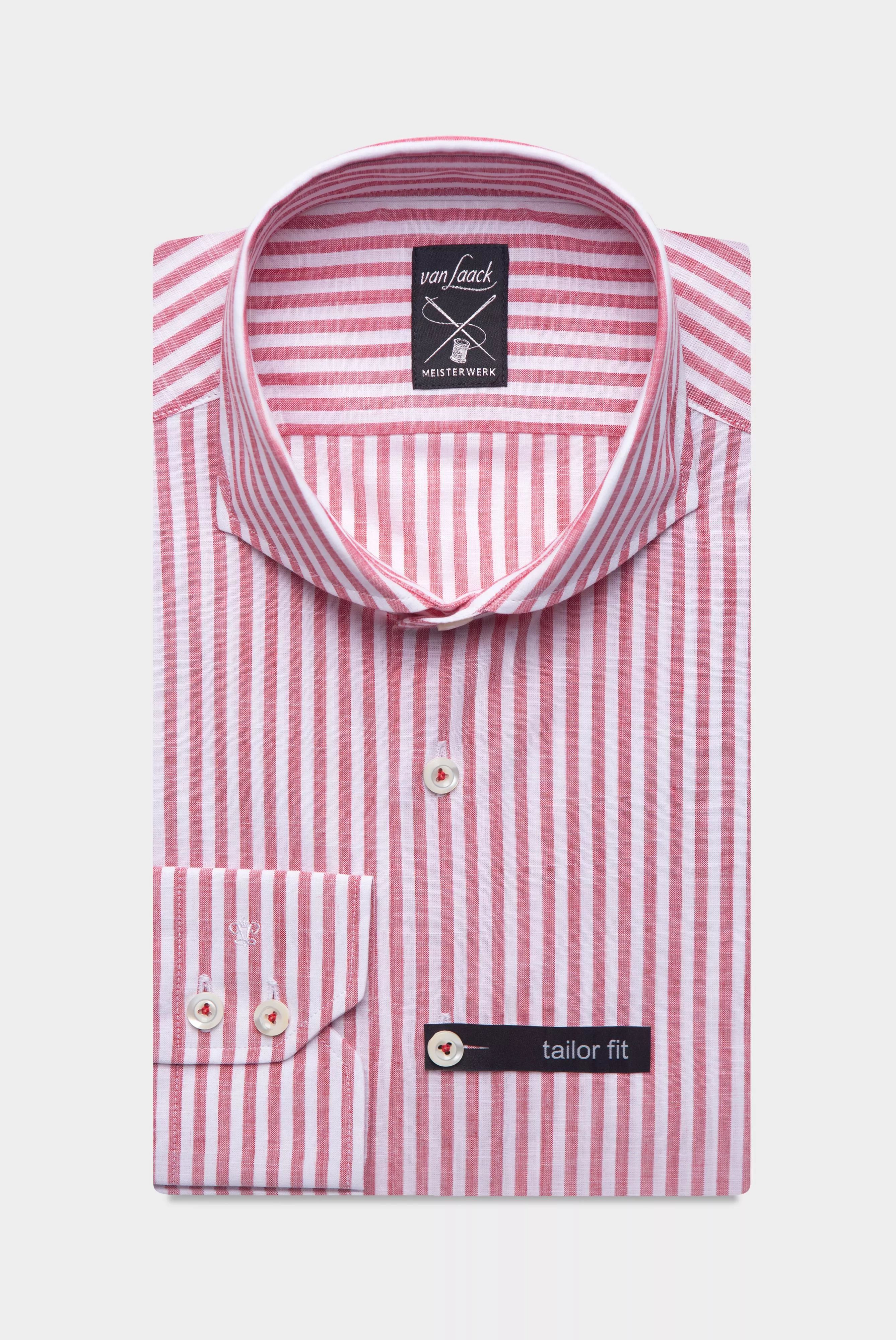 van Laack СОРОЧКА RESO TF
 цвет красный ,photo 1