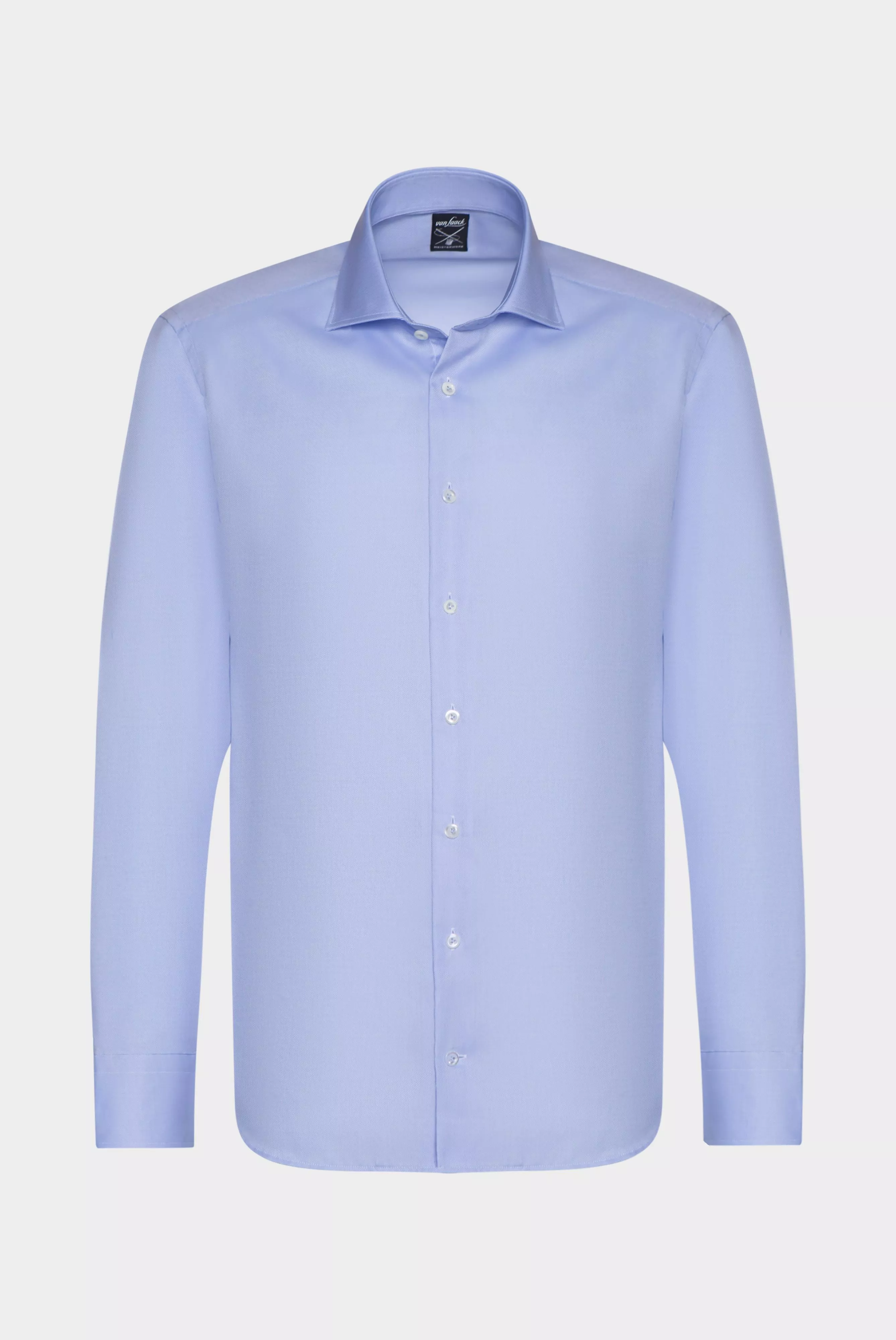 van Laack СОРОЧКА RIVARA LTFN
 цвет голубой ,photo 3