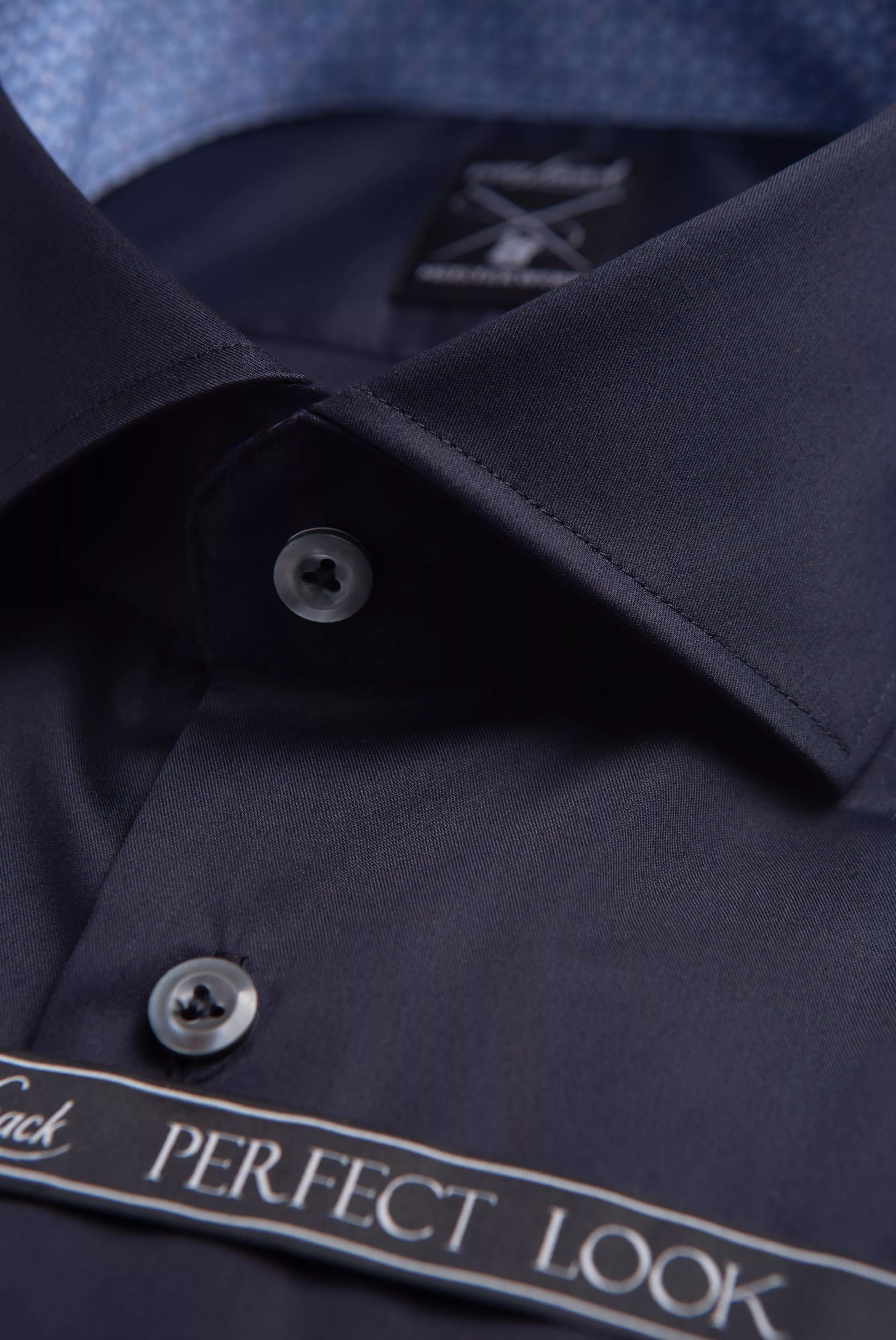 van Laack СОРОЧКА RIVARA SF05N
 цвет темно-синий ,photo 2