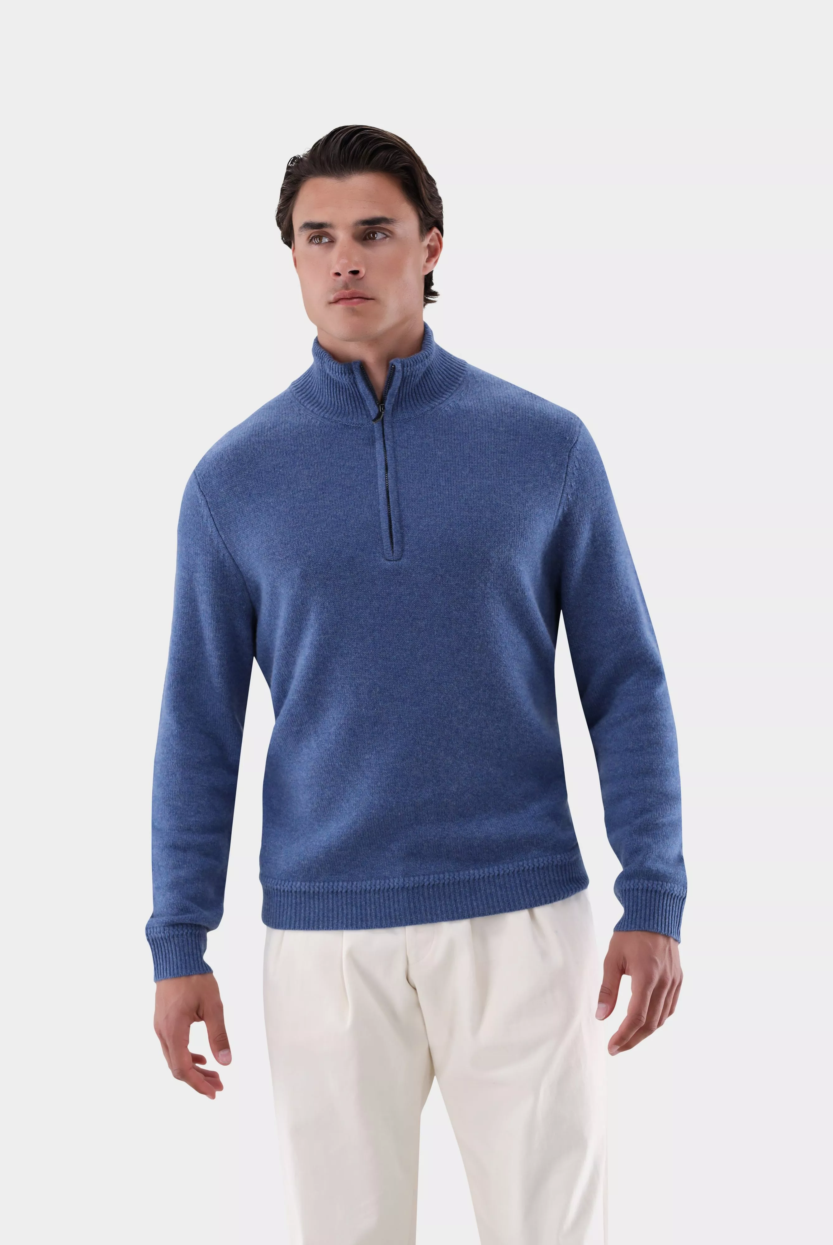 van Laack ДЖЕМПЕР SAVERIO
 цвет серо-голубой ,photo 1