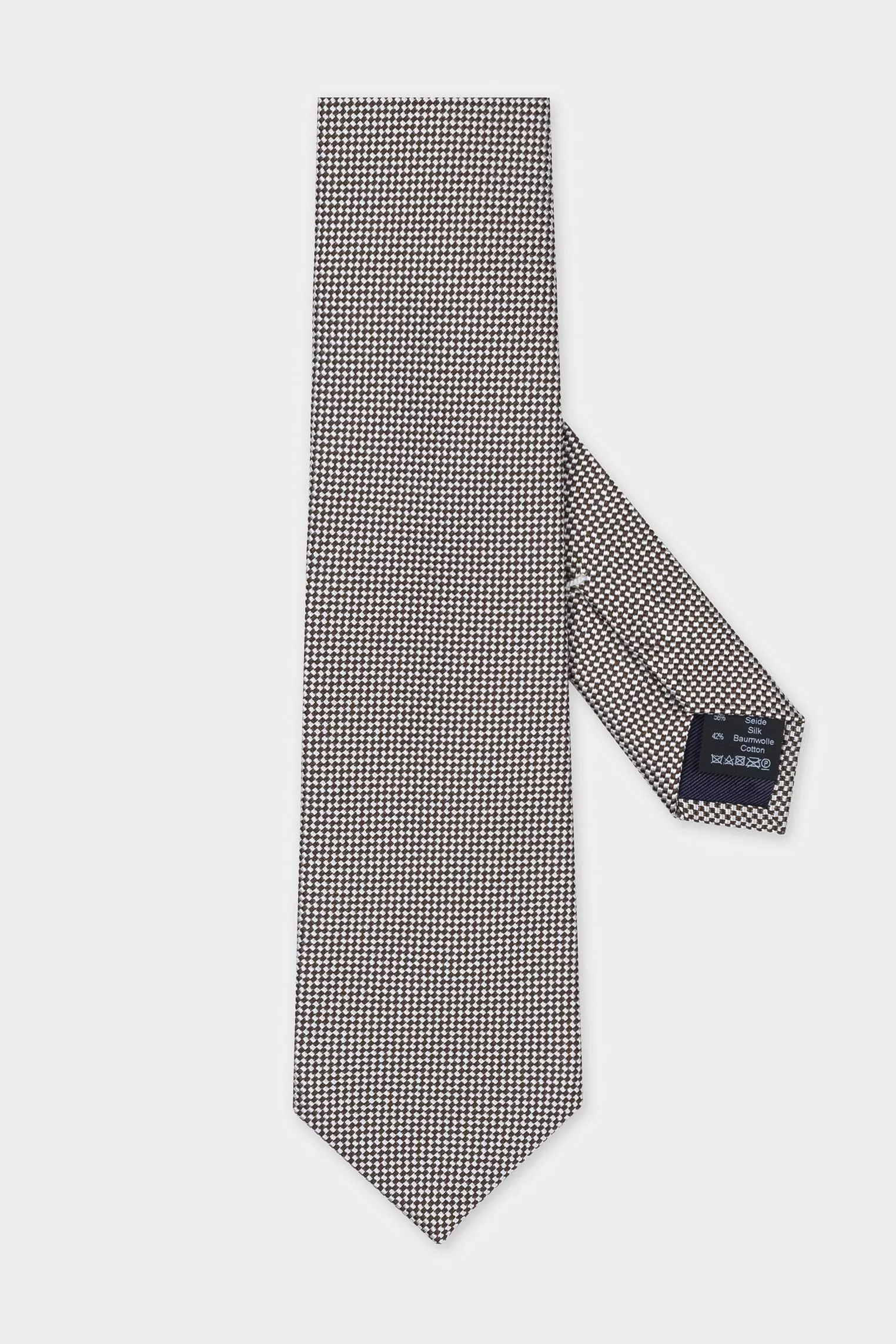 галстук LEROY коричневый LEROY_K04158_180 ,photo 1