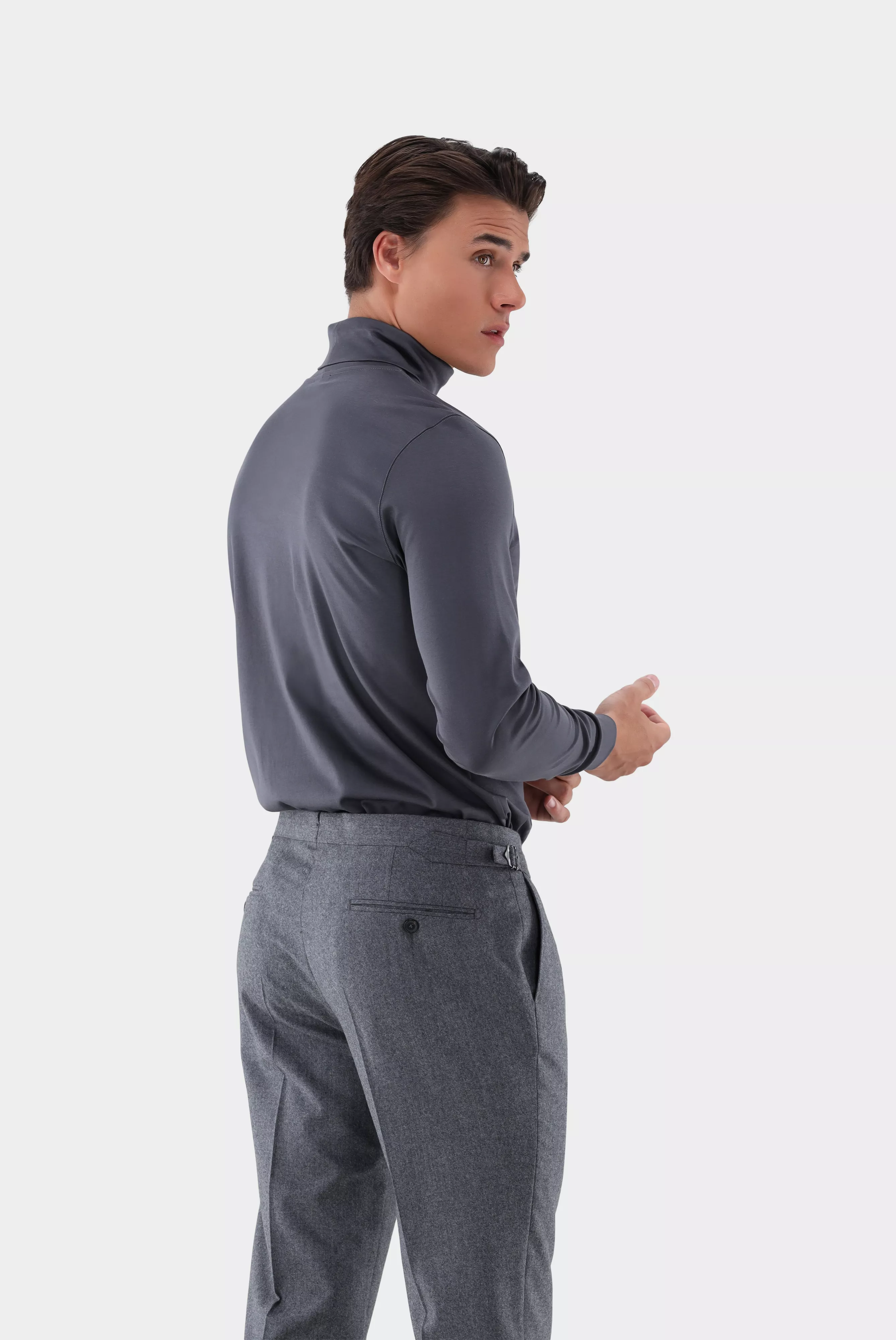 van Laack ВОДОЛАЗКА PELINO1
 цвет серый ,photo 7