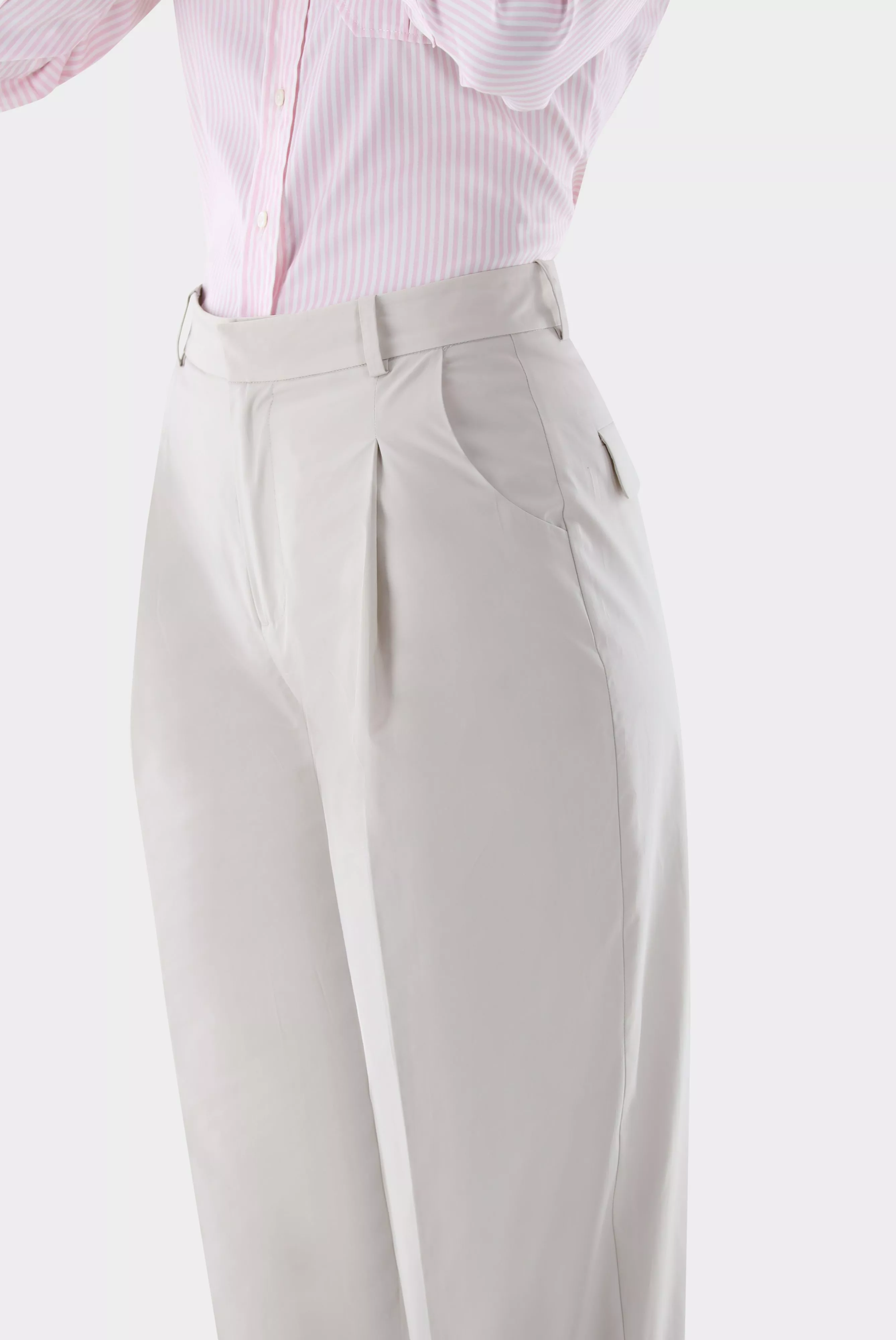 van Laack БРЮКИ HENALA
 цвет бежевый ,photo 2