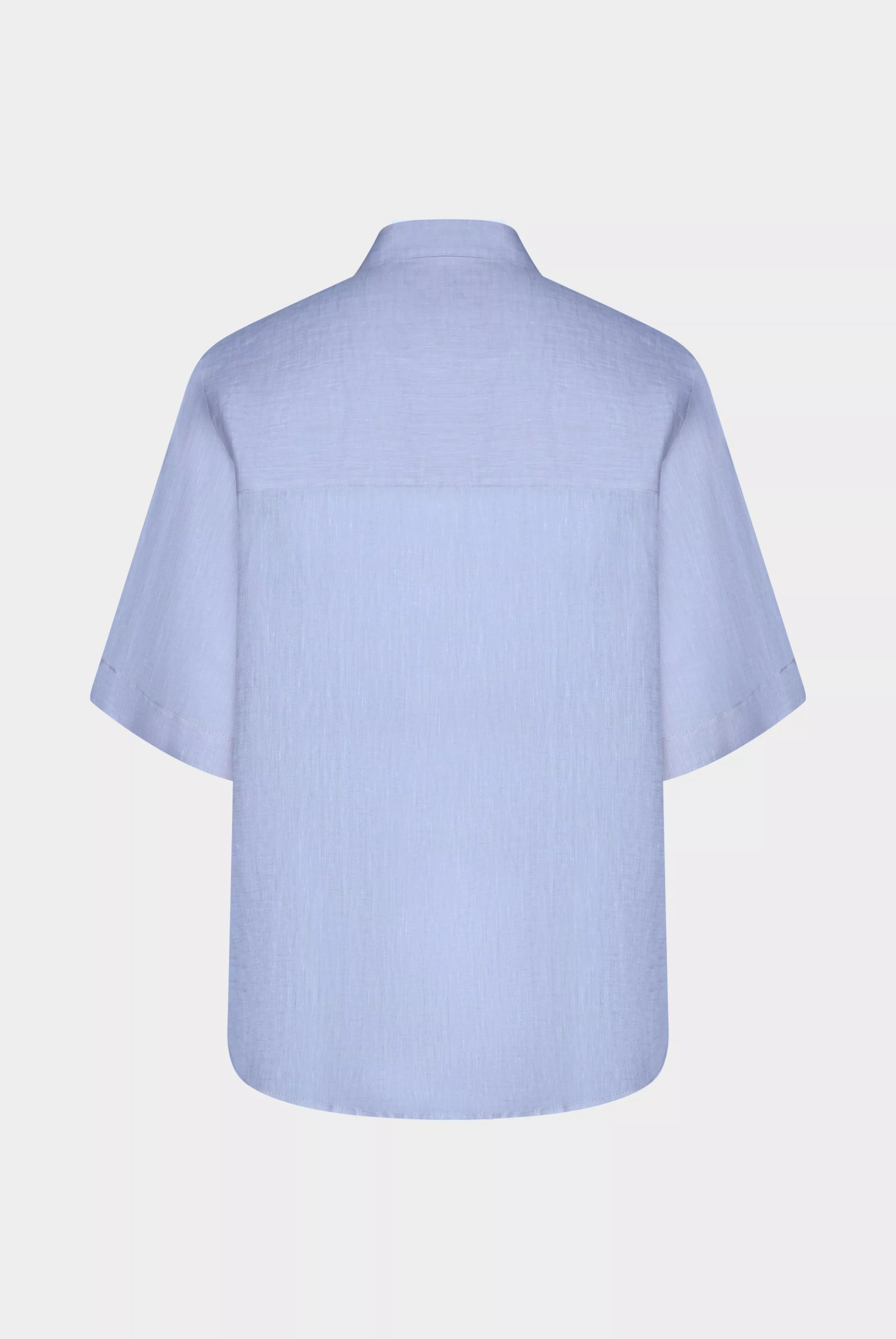 van Laack БЛУЗКА AZIKA SV
 цвет голубой ,photo 3