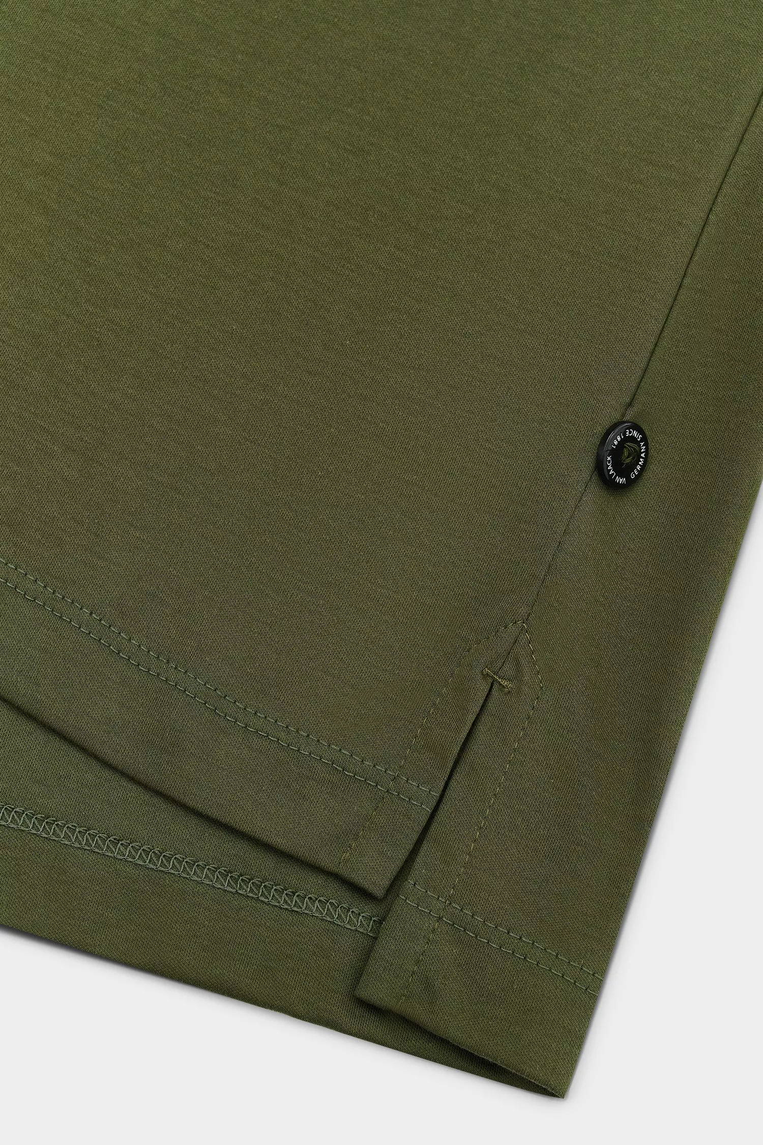 рубашка-поло PESO оливковый PESO_180031_965 ,photo 3