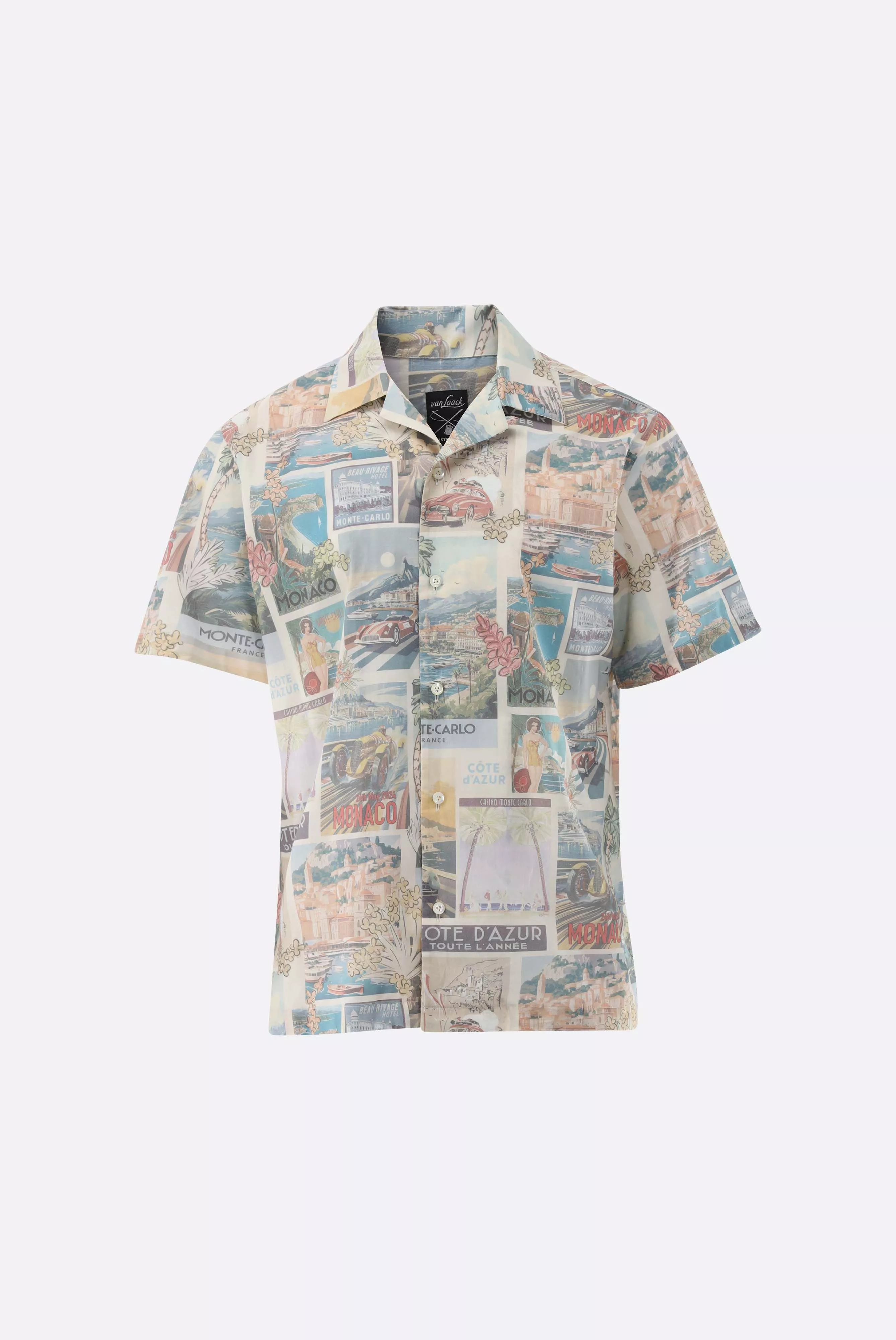 van Laack СОРОЧКА RIDU S
 цвет светло-зеленый ,photo 3