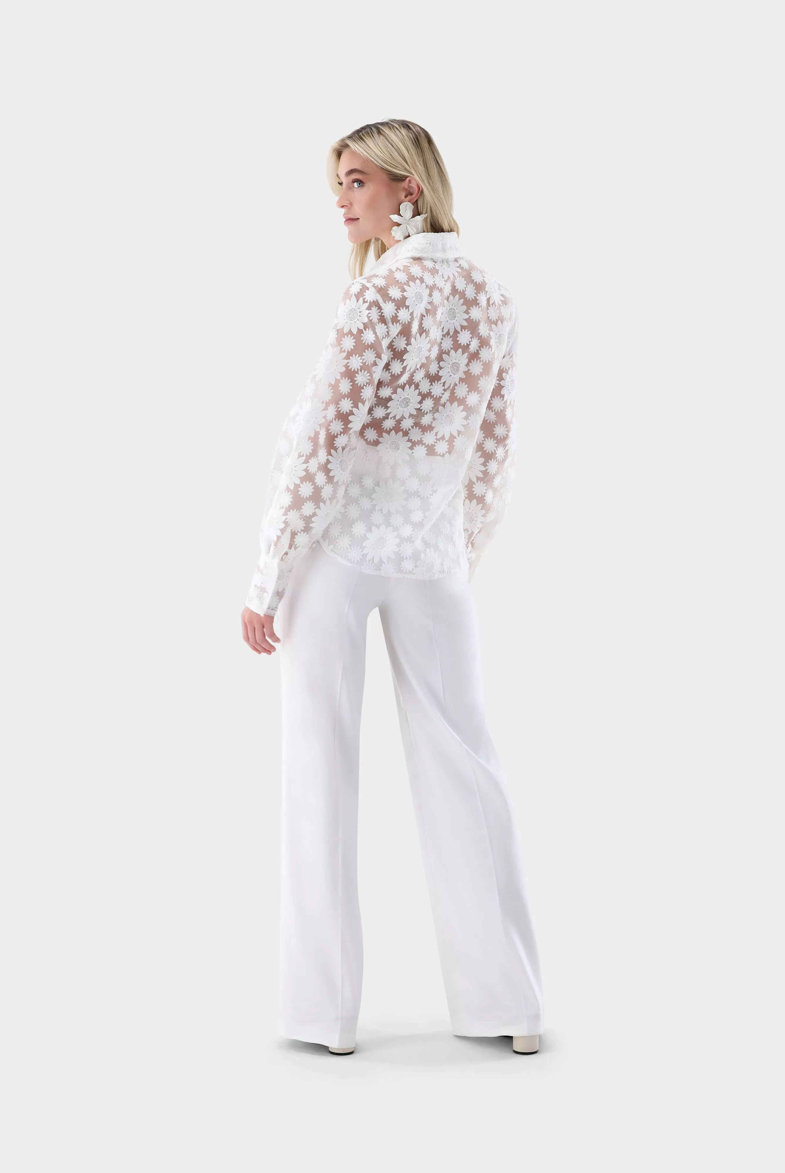 van Laack БЛУЗКА CELLINA
 цвет бежевый ,photo 7