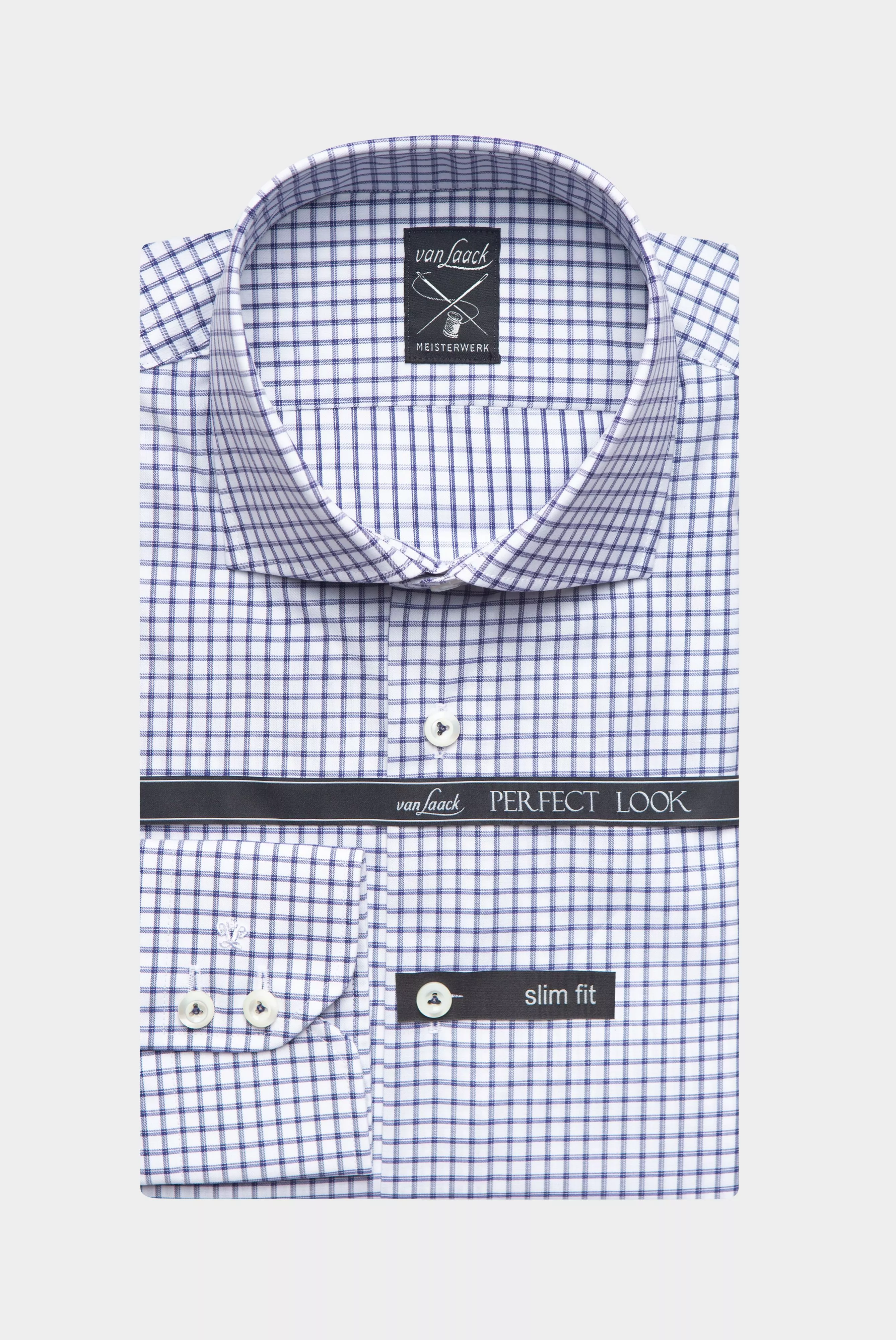 van Laack СОРОЧКА RIVARA SFN
 цвет синий ,photo 1