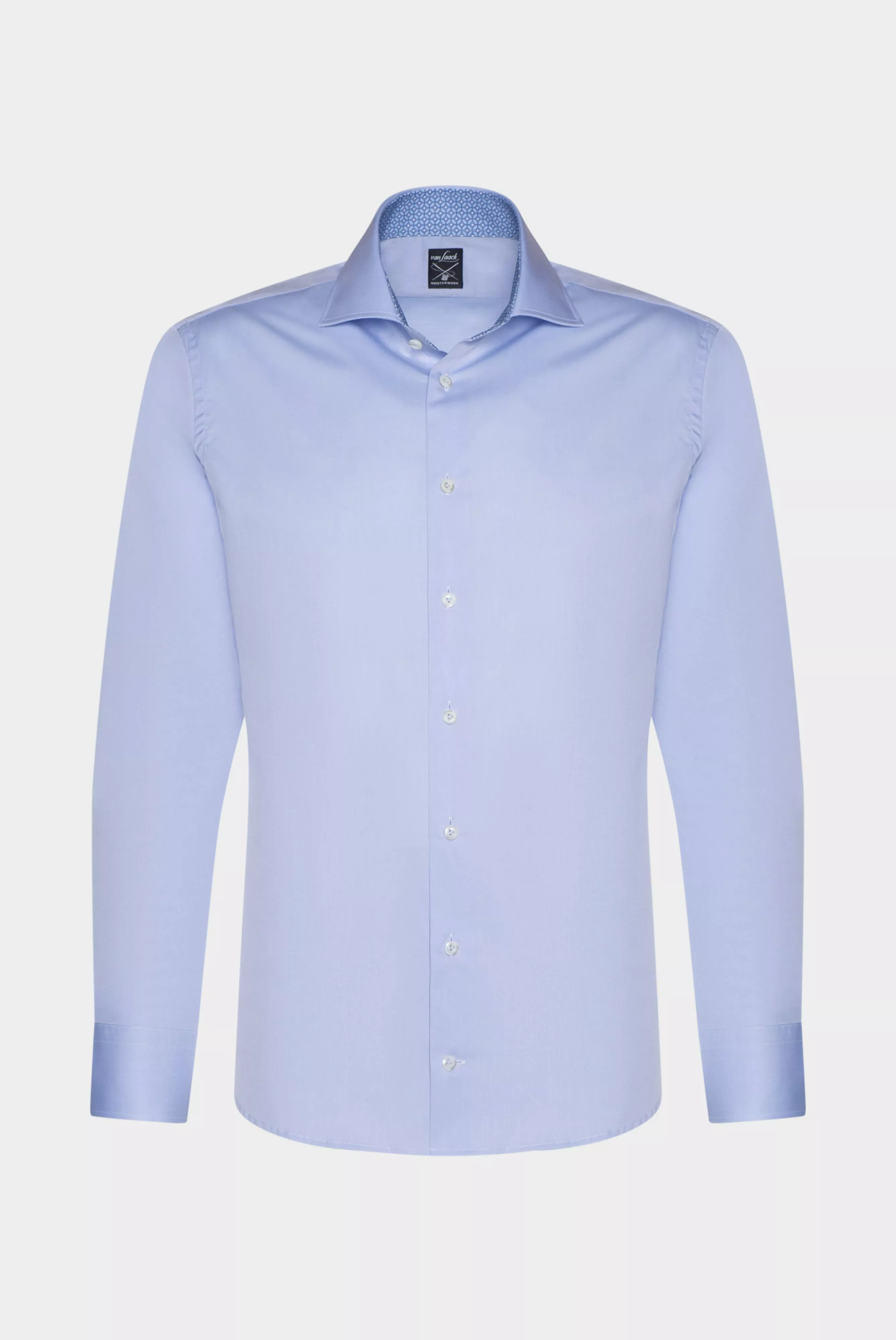 van Laack СОРОЧКА RIVARA SF05N
 цвет голубой ,photo 3