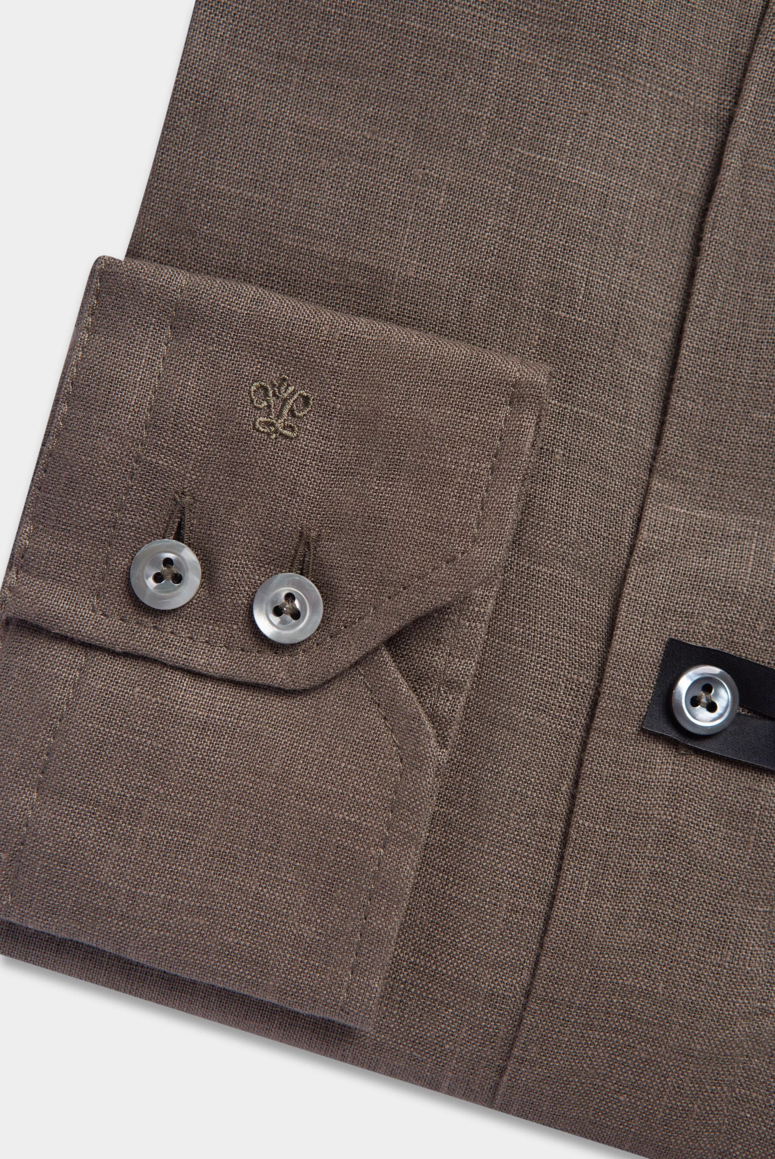 van Laack СОРОЧКА RIKOS1 TFK
 цвет зеленый ,photo 5