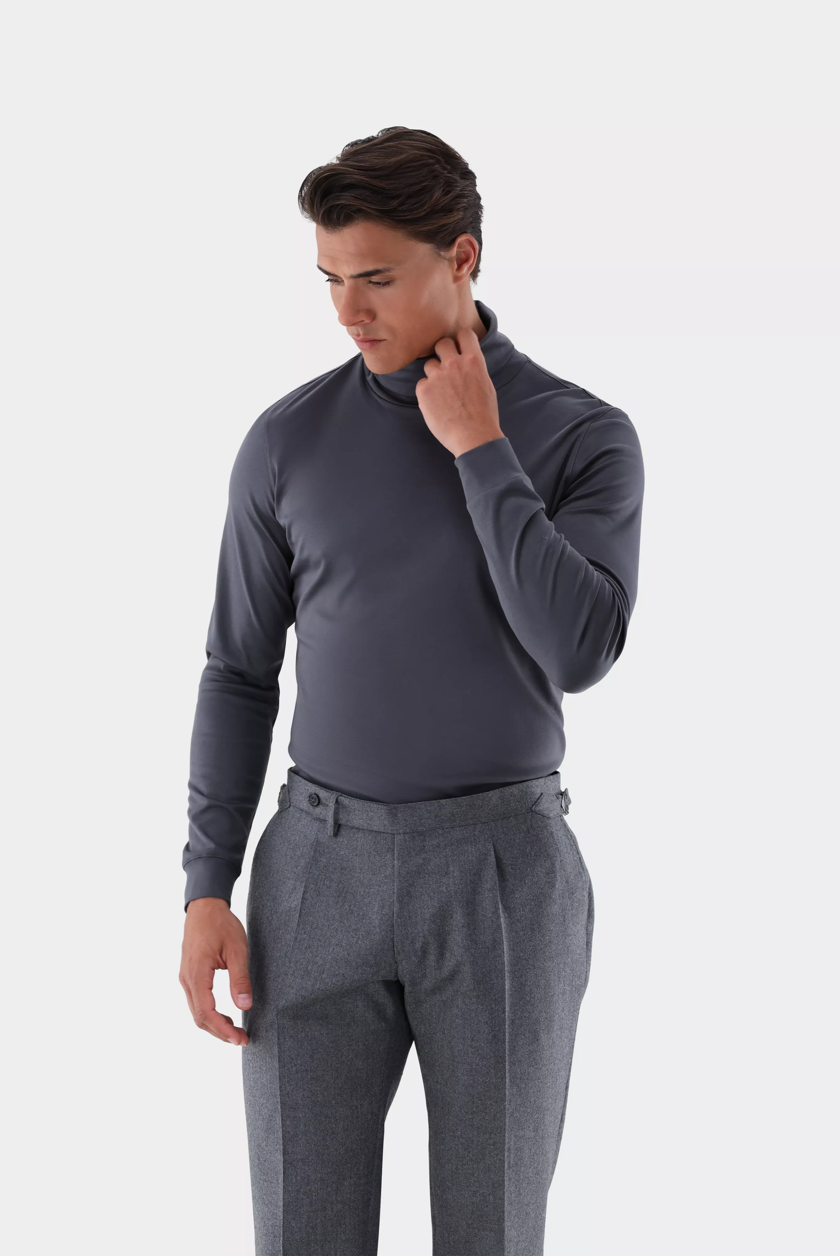 van Laack ВОДОЛАЗКА PELINO1
 цвет серый ,photo 1