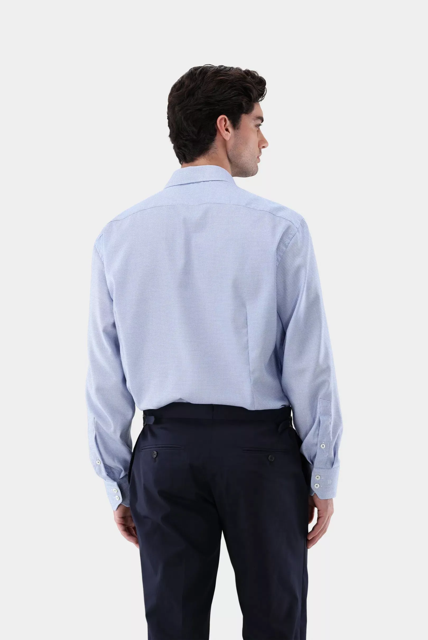 van Laack СОРОЧКА RIVARA SFN
 цвет голубой ,photo 6