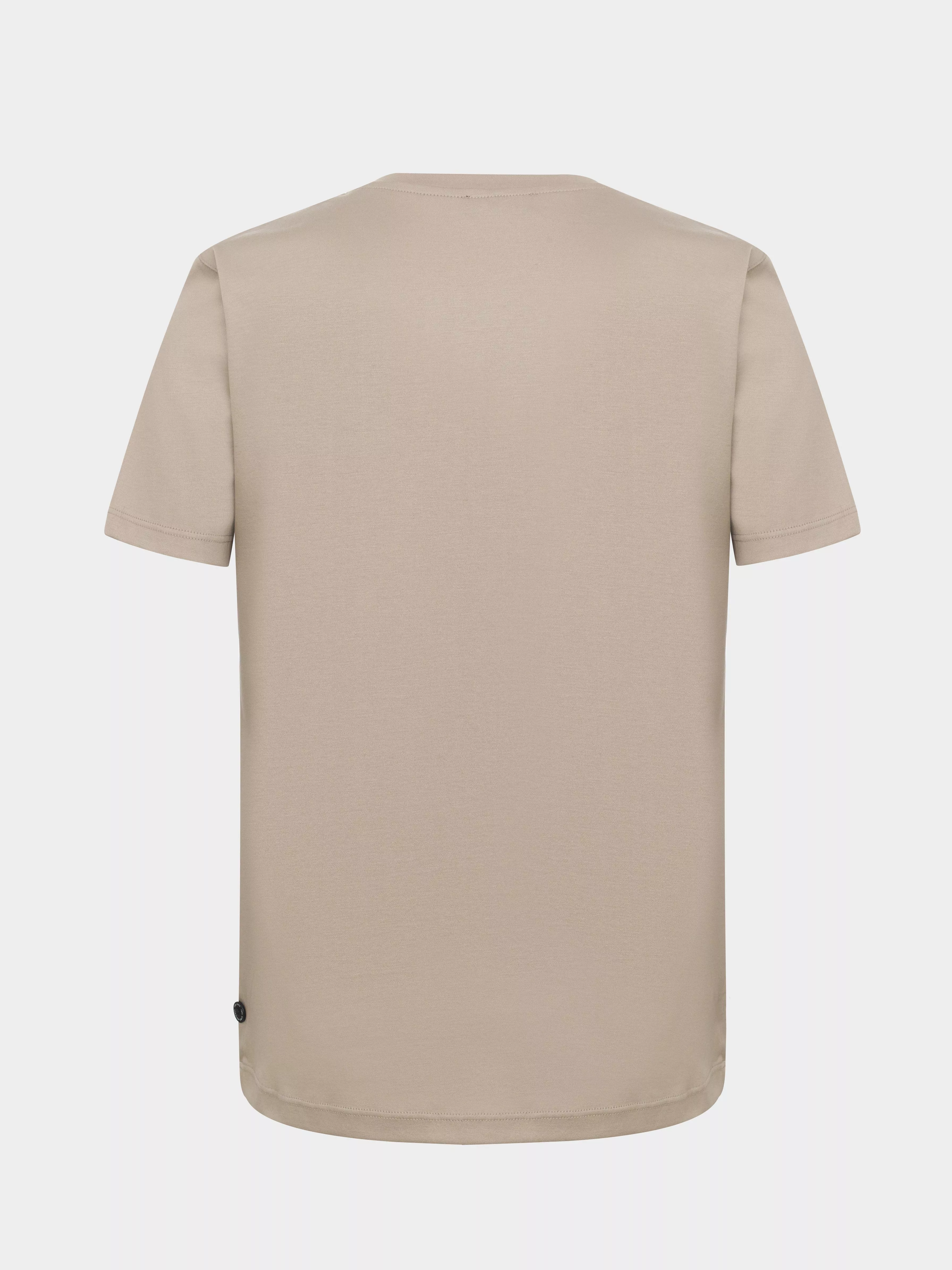 футболка MOLEEN бежевый MOLEEN_180031_140 ,photo 4