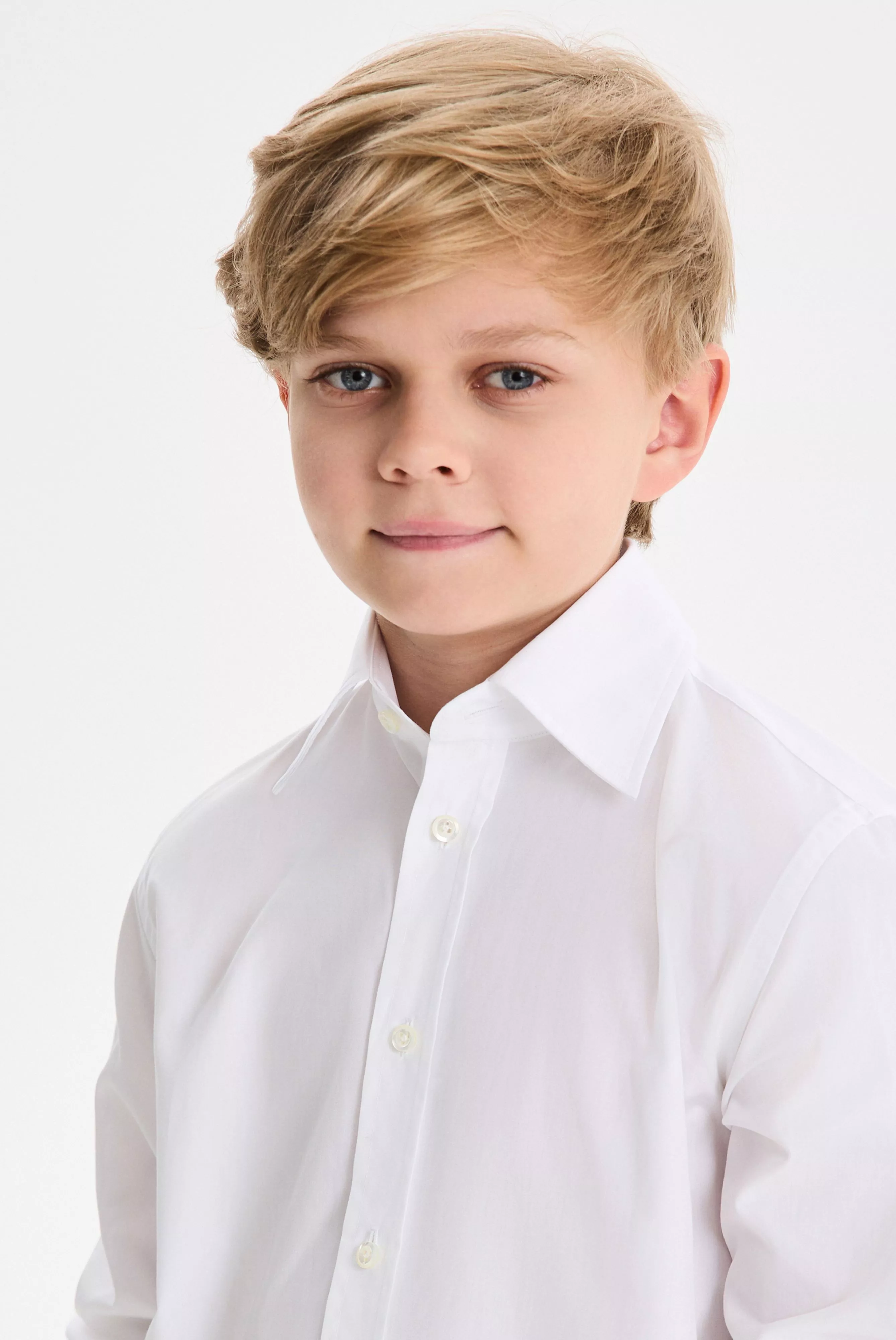 van Laack СОРОЧКА ДЕТ TIM
 цвет белый ,photo 1
