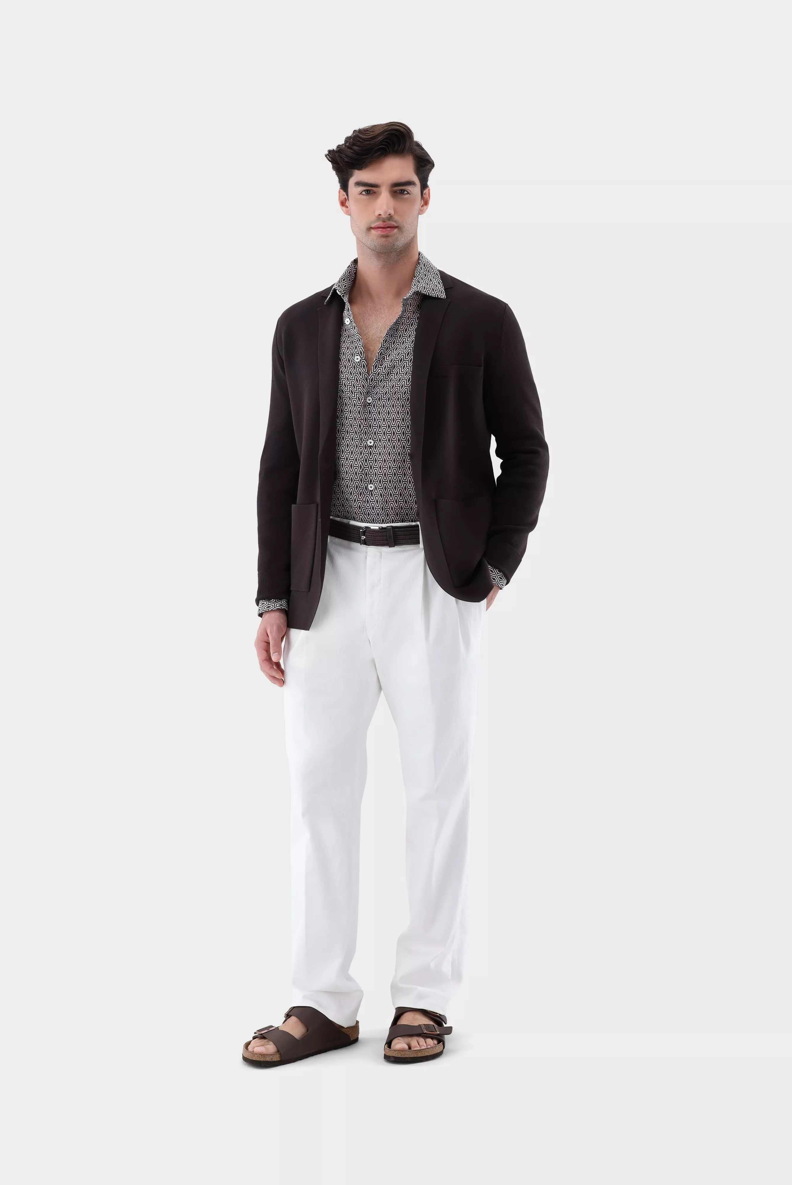 van Laack ПИДЖАК SATIMOS OPA
 цвет коричневый ,photo 5