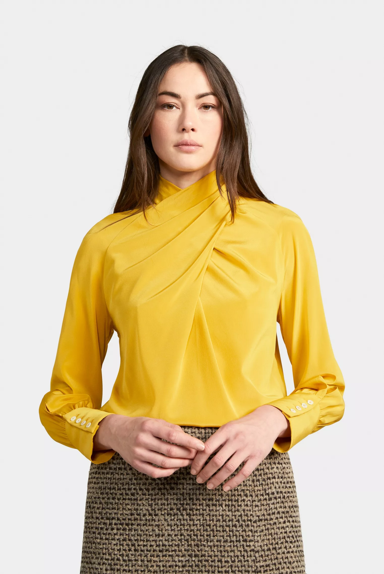 блузка M GRETI желтый M-GRETI_155553_270 ,photo 3