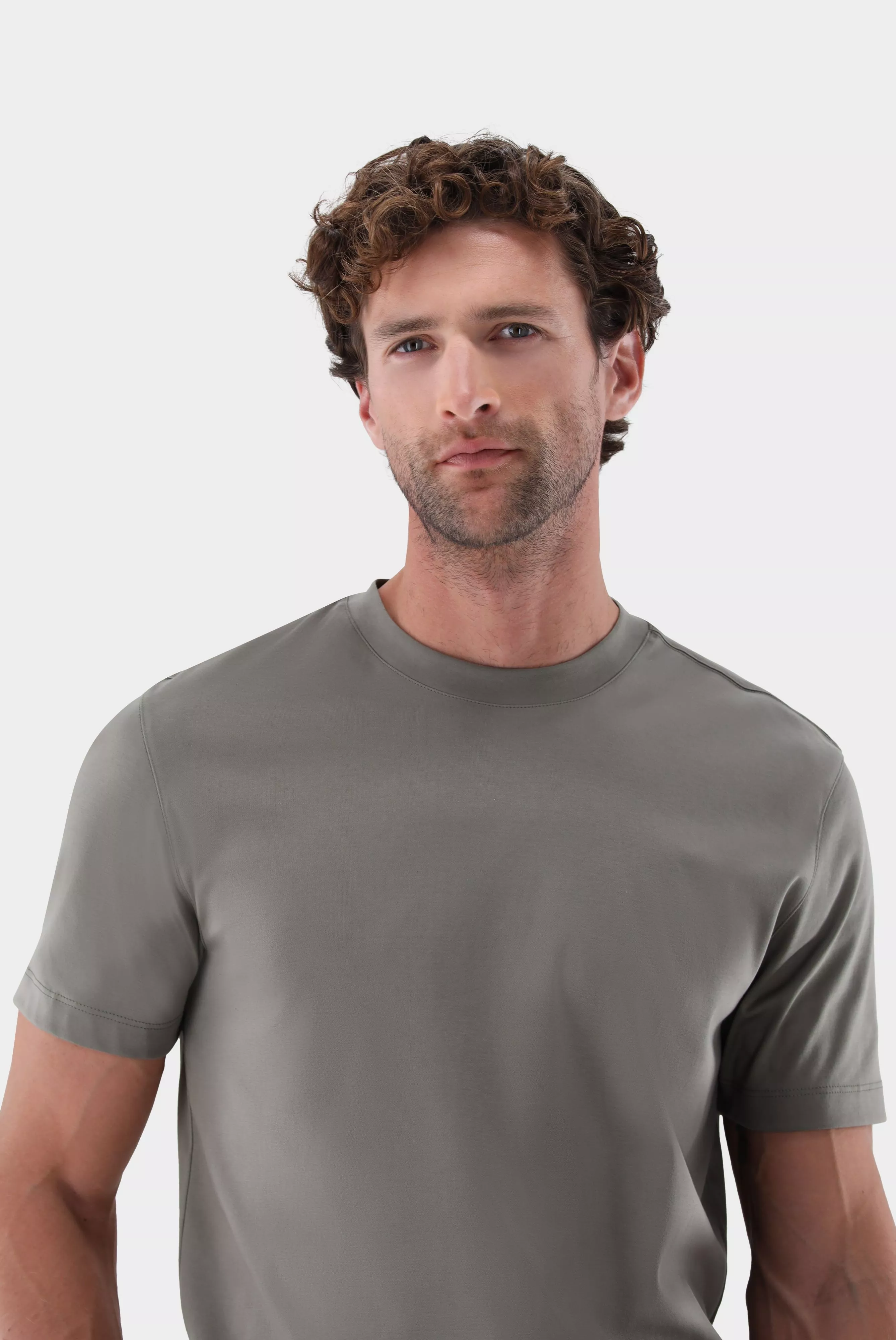 van Laack ФУТБОЛКА PILOS1
 цвет оливковый ,photo 2