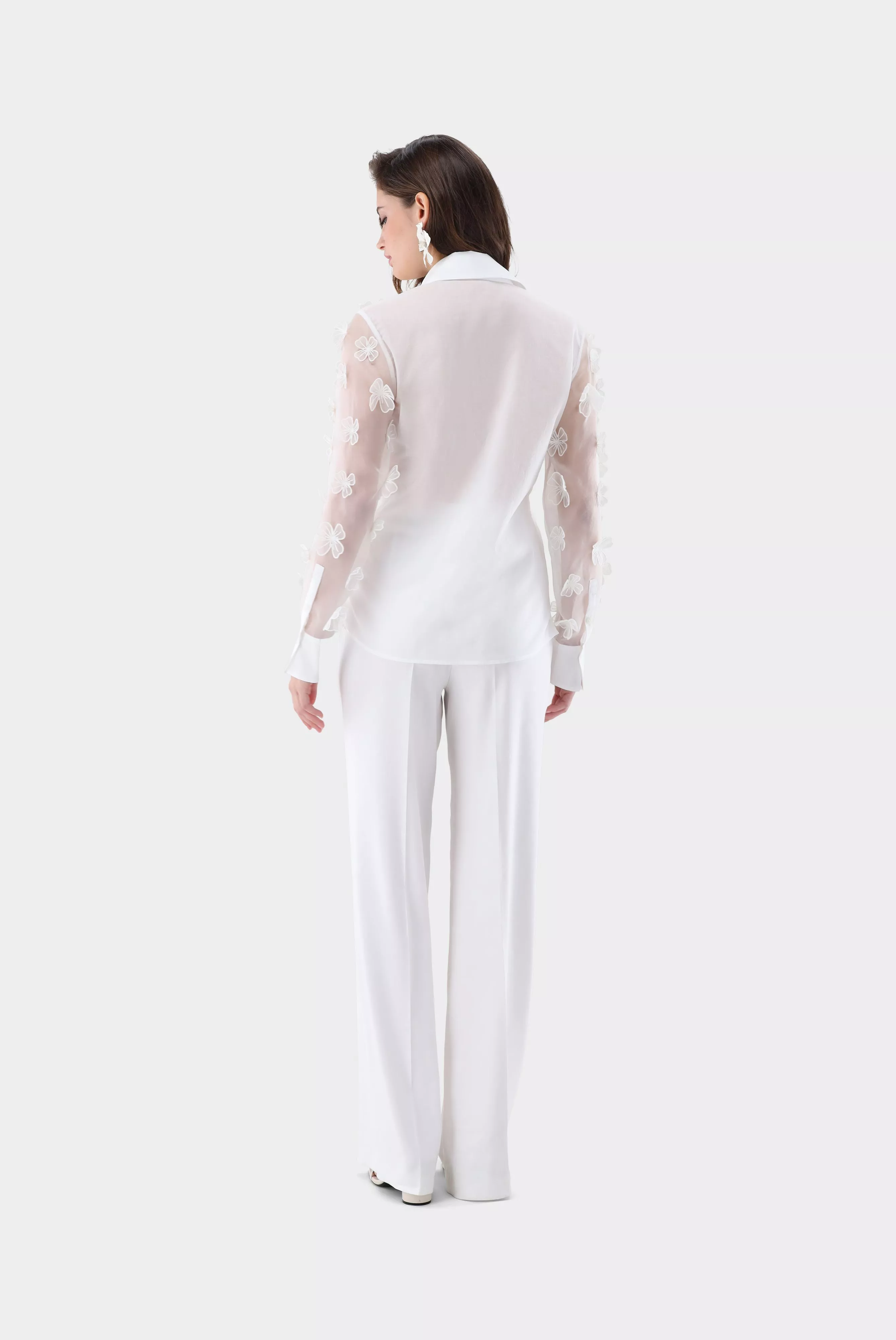 van Laack БЛУЗКА CELLYA FAPPL
 цвет бежевый ,photo 7