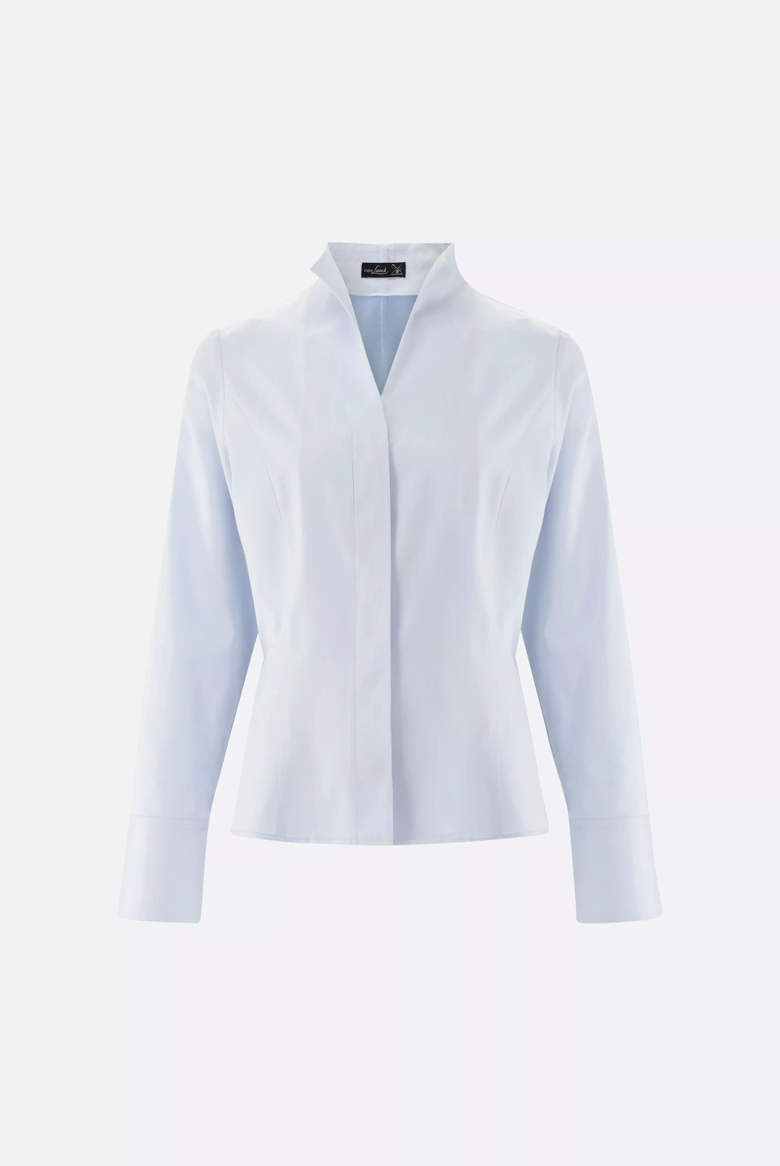 van Laack БЛУЗКА ALICE
 цвет голубой ,photo 3