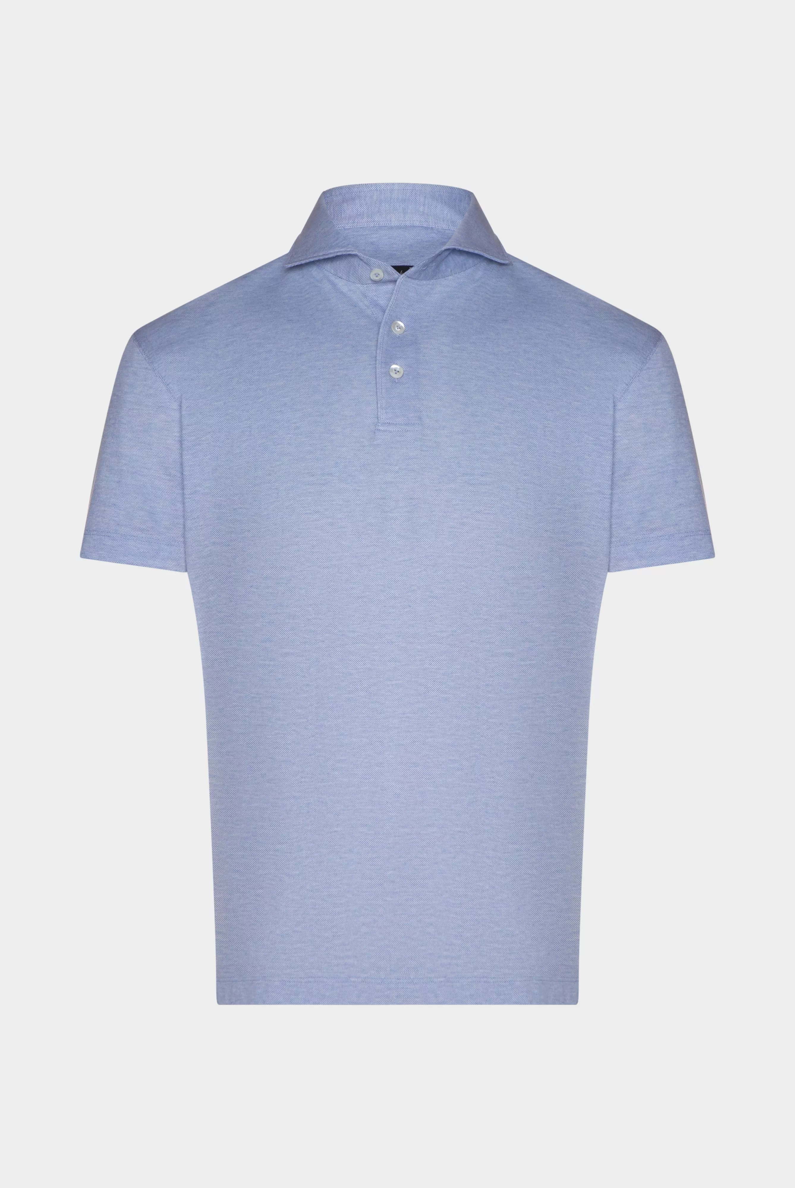 van Laack РУБАШКА-ПОЛО PESO
 цвет голубой ,photo 1
