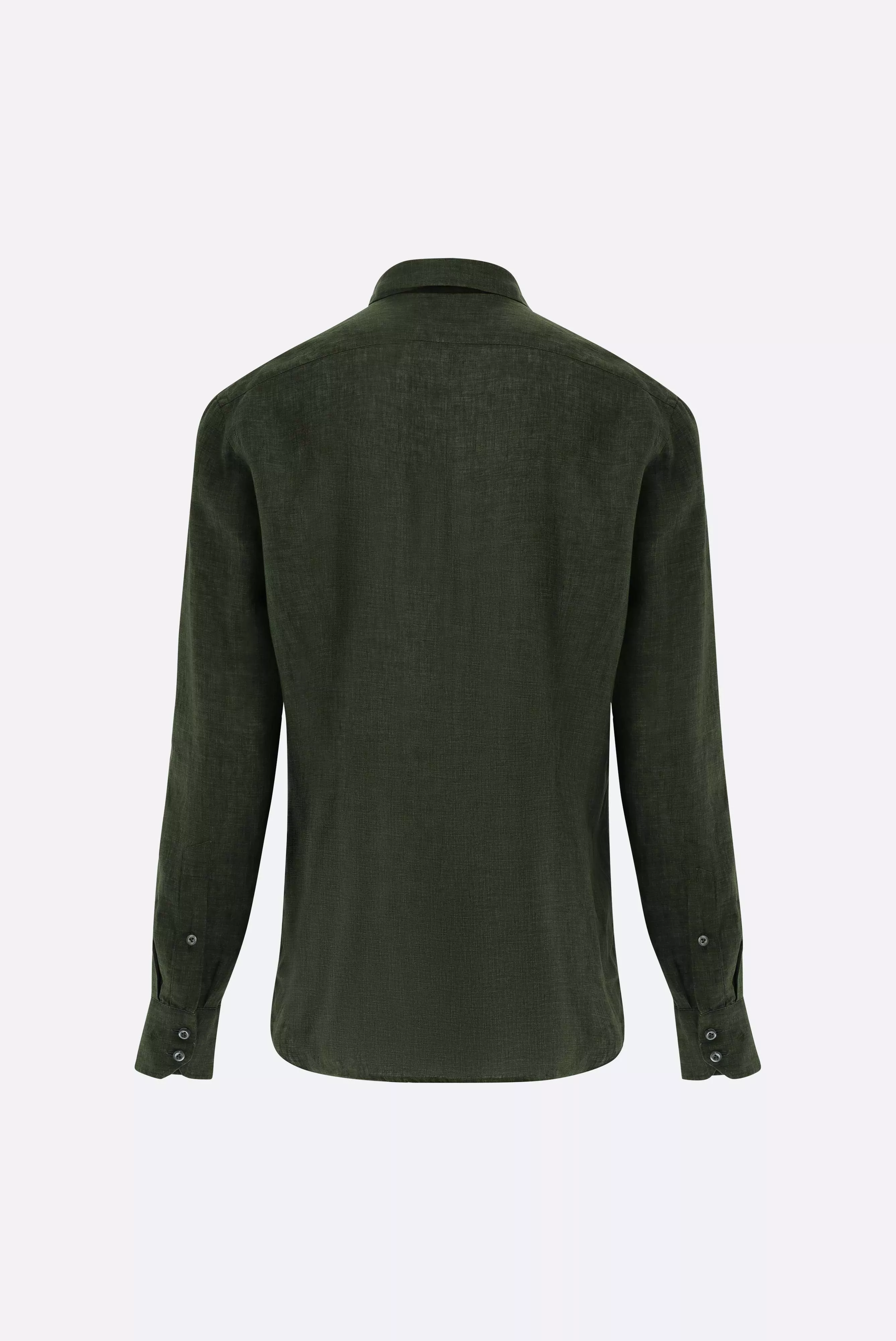 van Laack СОРОЧКА RET LMSTFW
 цвет зеленый ,photo 4