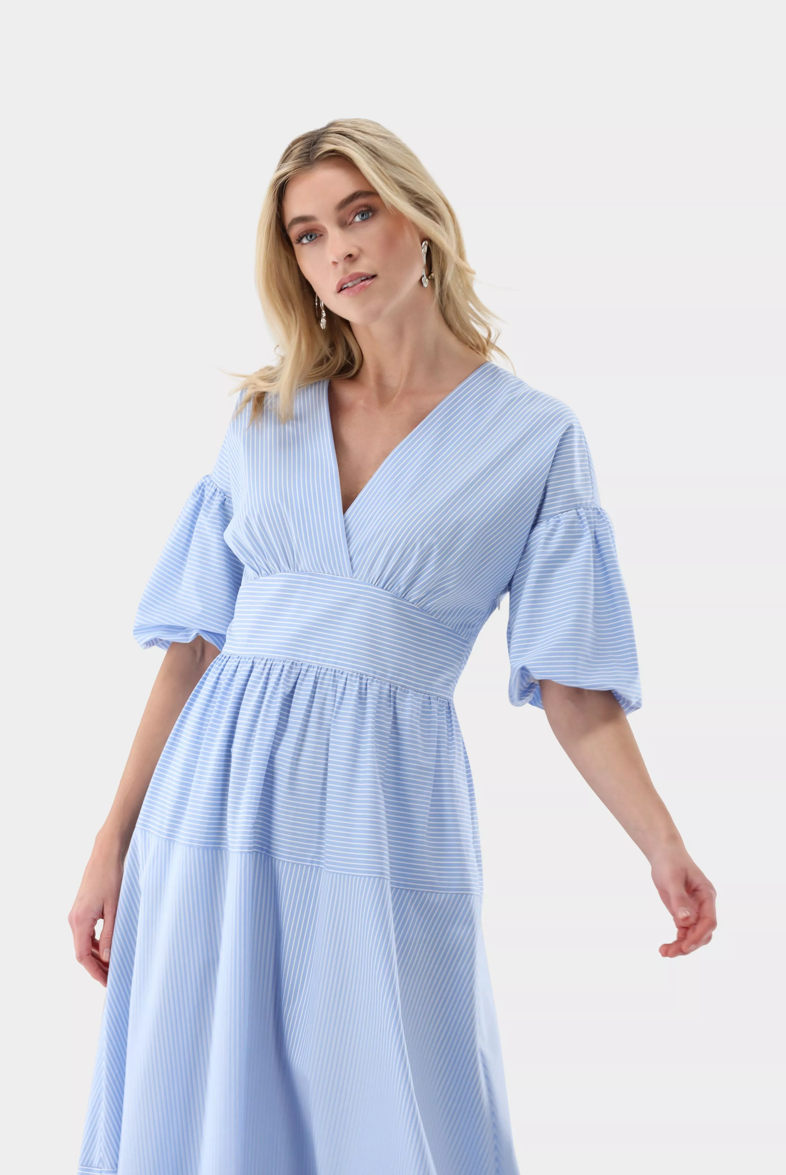 van Laack ПЛАТЬЕ KAMELA SG
 цвет голубой ,photo 1