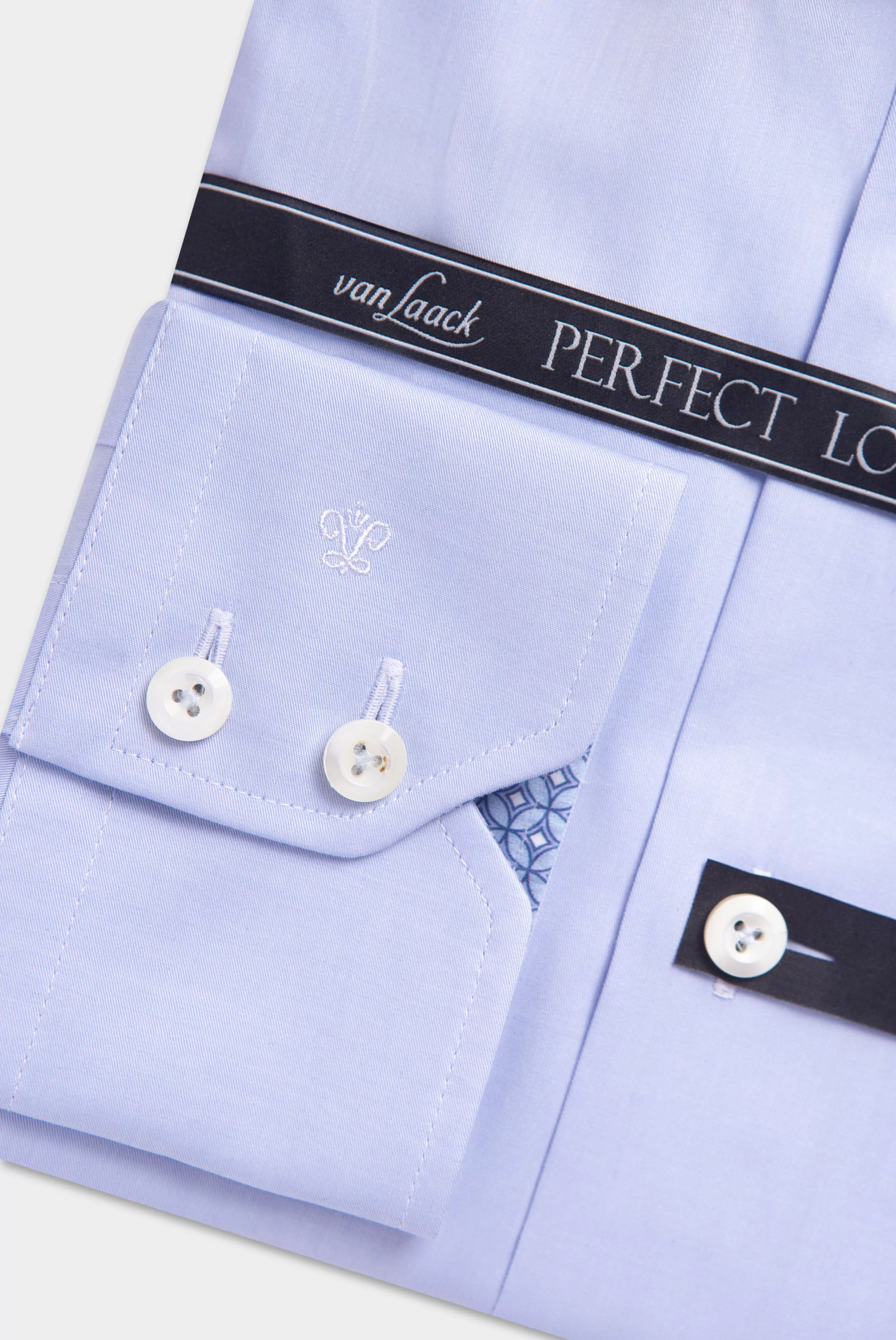 van Laack СОРОЧКА RIVARA SF05N
 цвет голубой ,photo 5