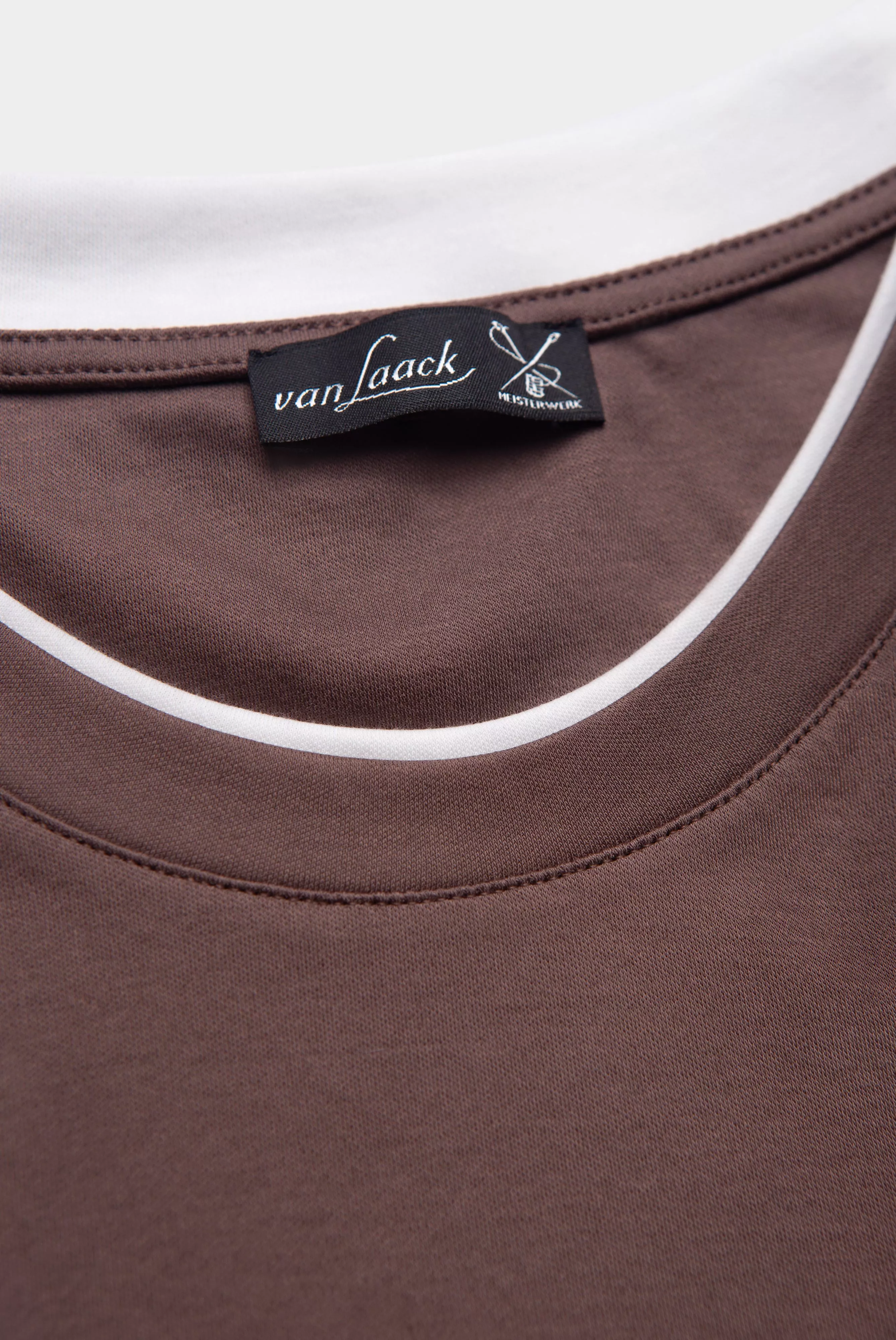 van Laack ФУТБОЛКА PILOS F
 цвет коричневый ,photo 2