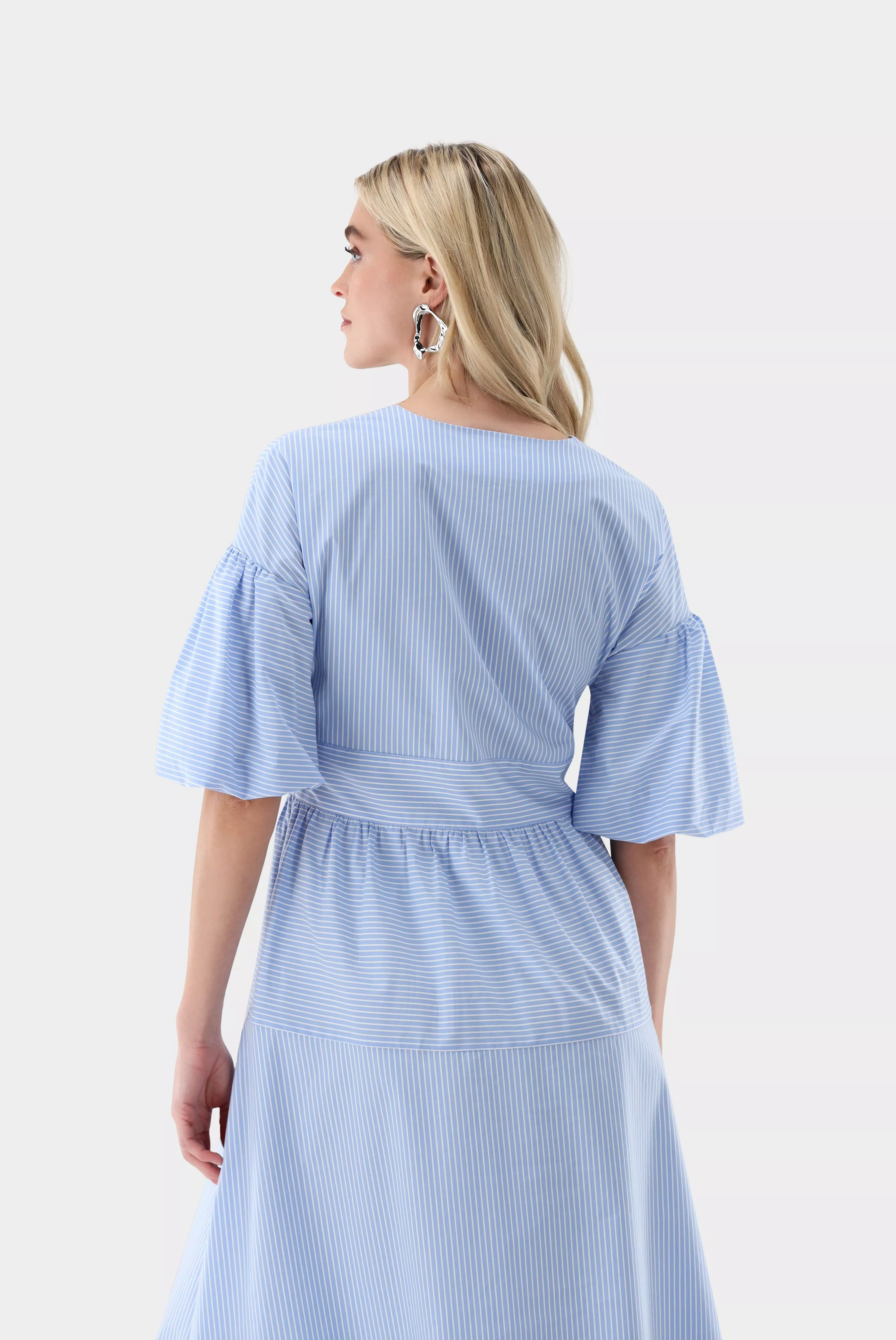 van Laack ПЛАТЬЕ KAMELA SG
 цвет голубой ,photo 6