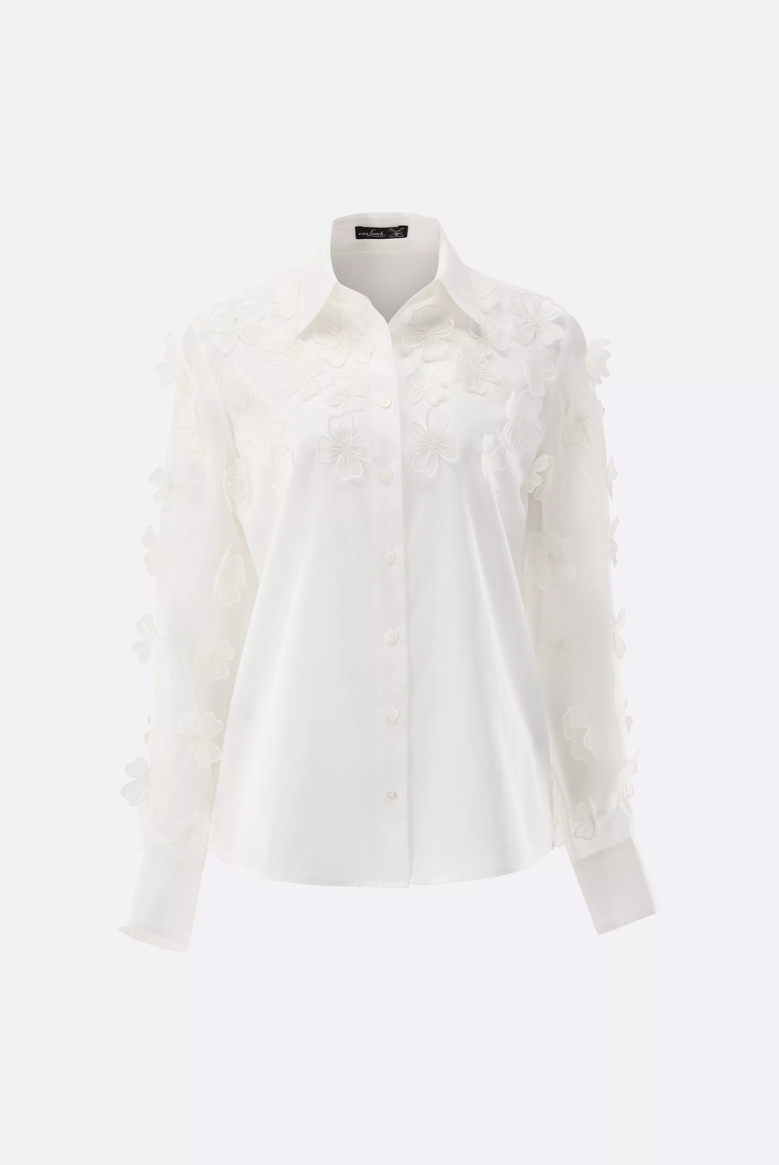 van Laack БЛУЗКА CELLYA FAPPL
 цвет бежевый ,photo 3