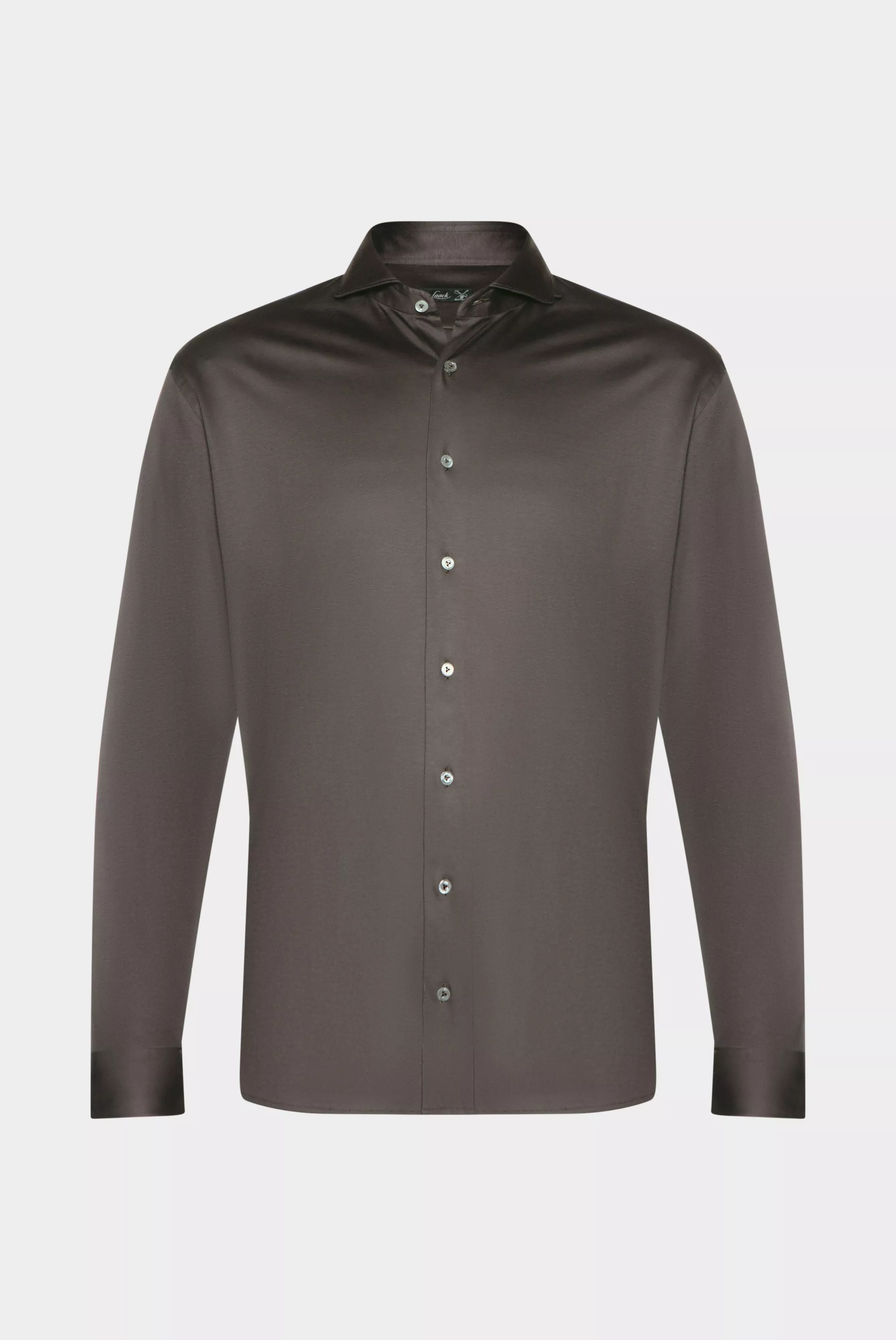 van Laack РУБАШКА PER L
 цвет оливковый ,photo 1