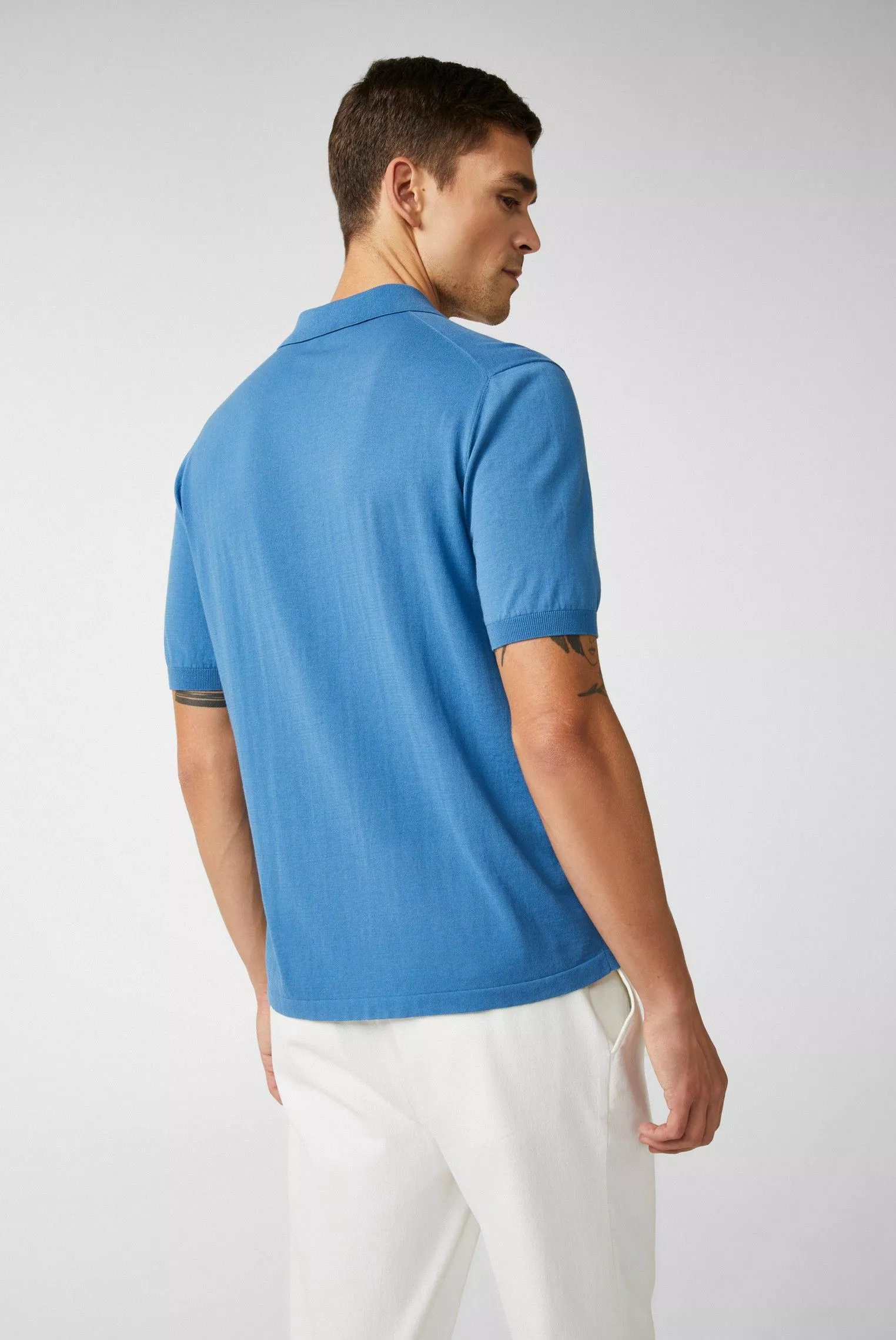 рубашка-поло SANDRO синий SANDRO_S00174_770 ,photo 4