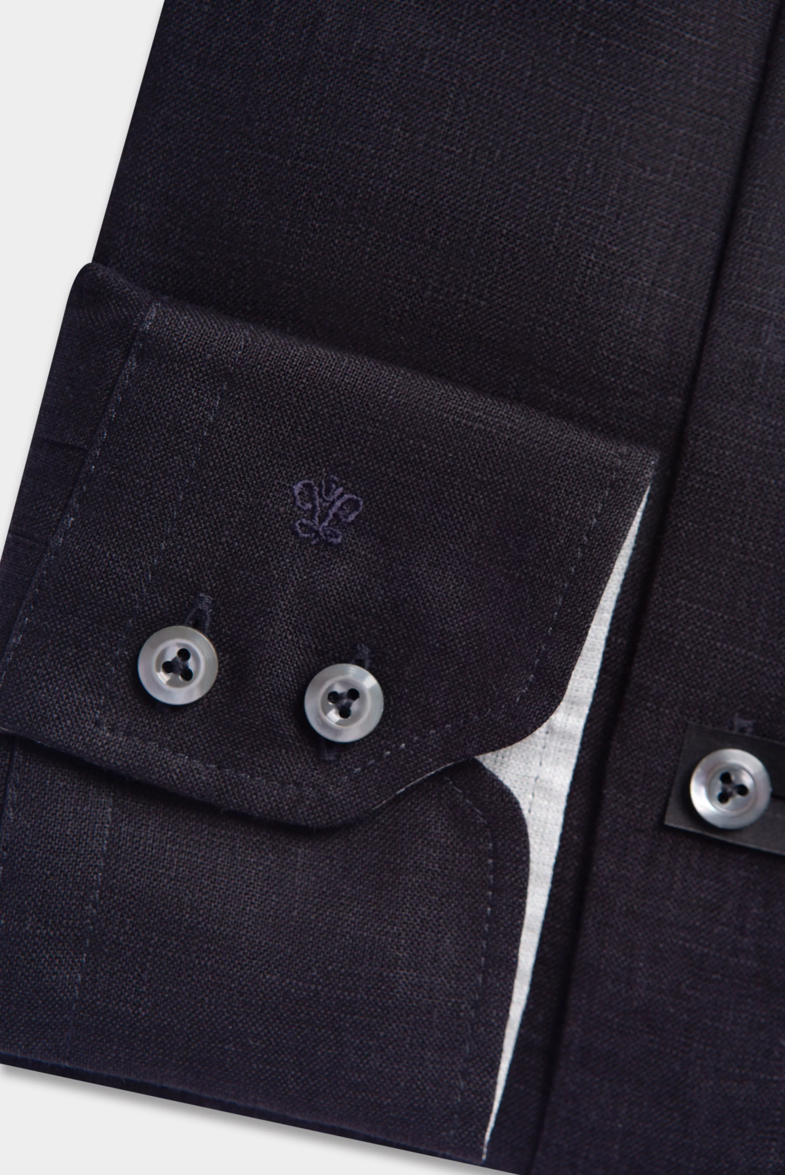 van Laack СОРОЧКА RIKOS1 TF11K
 цвет темно-синий ,photo 5