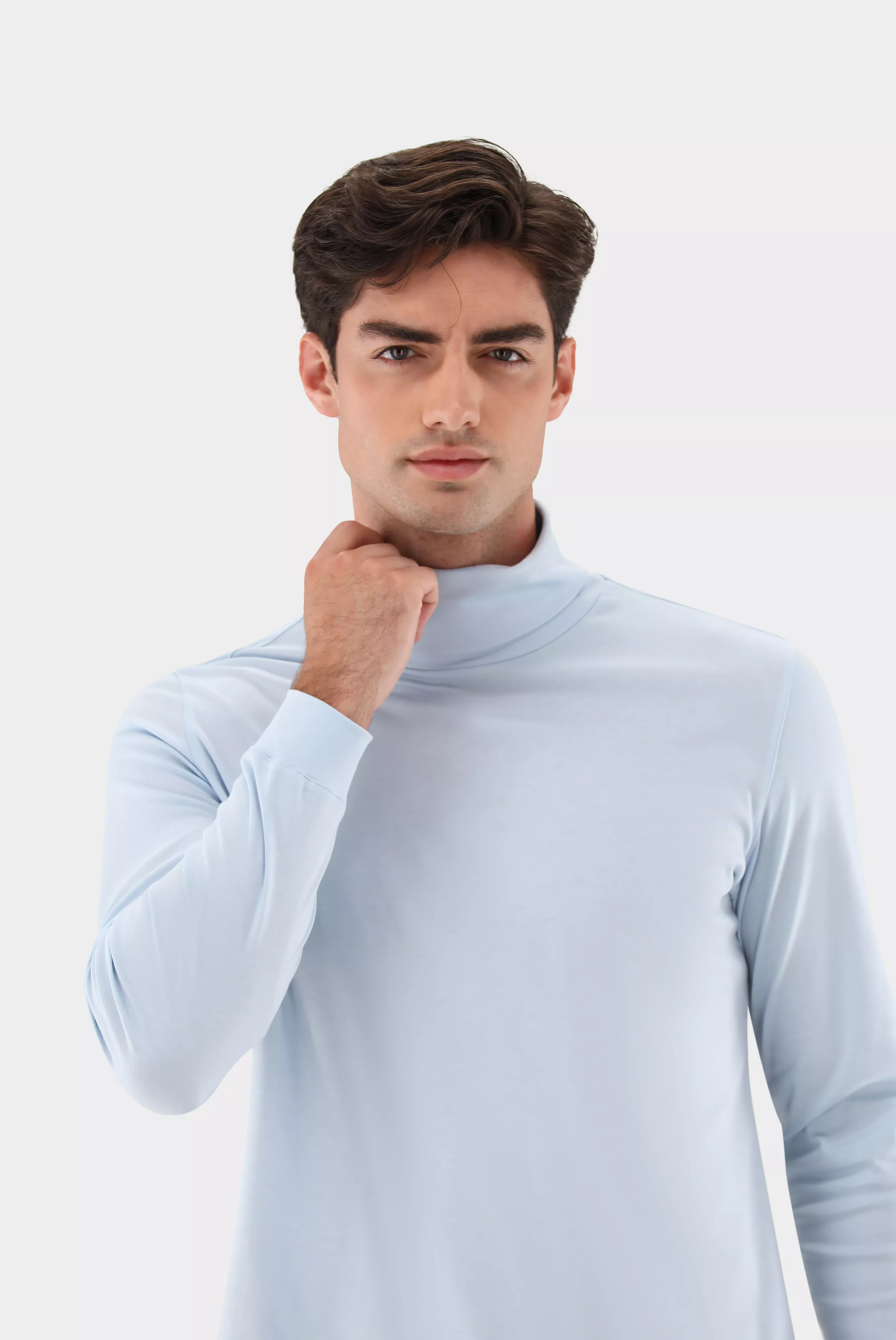 van Laack ВОДОЛАЗКА PELINO1
 цвет голубой ,photo 2