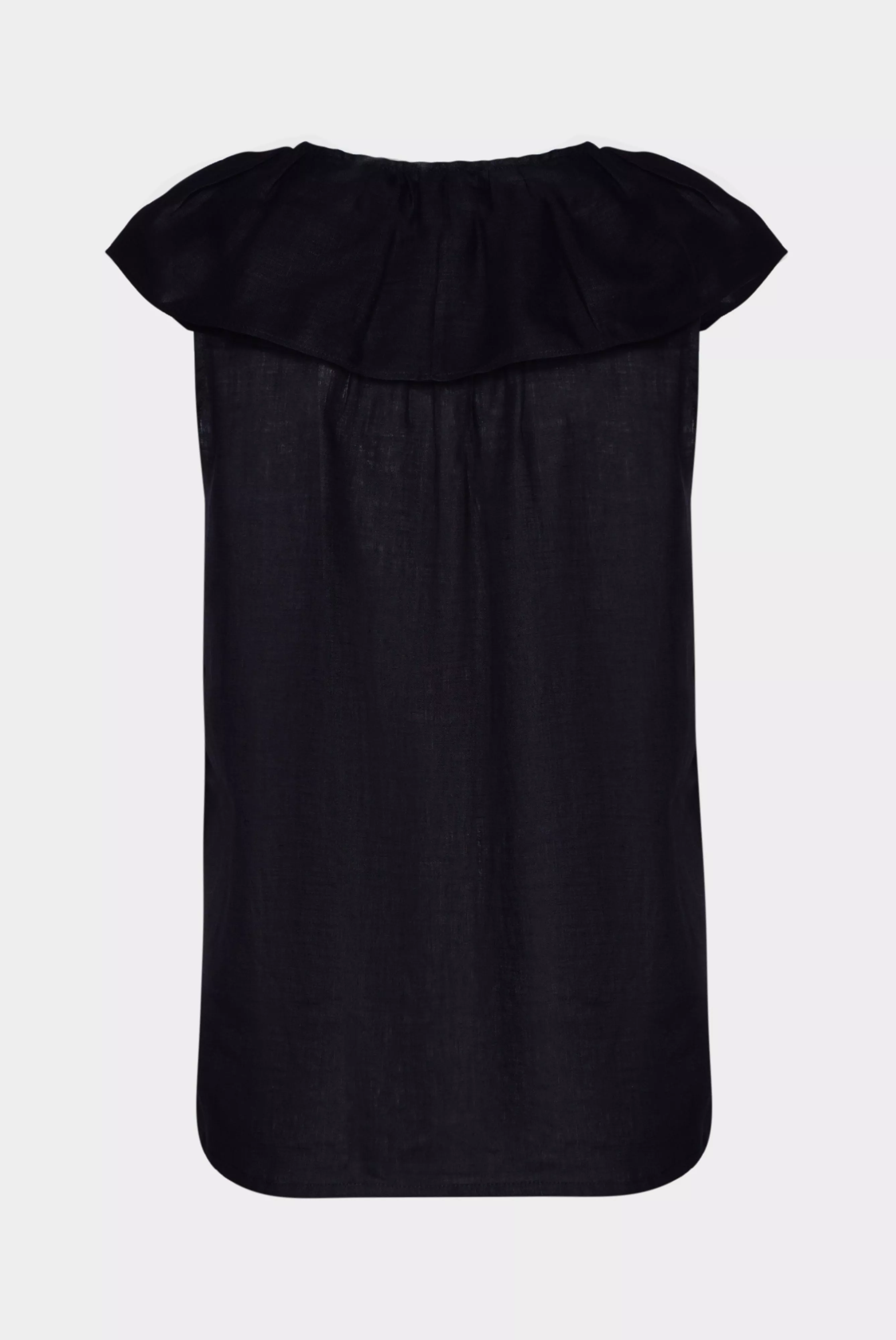 van Laack БЛУЗКА BINTOU SV
 цвет черный ,photo 3