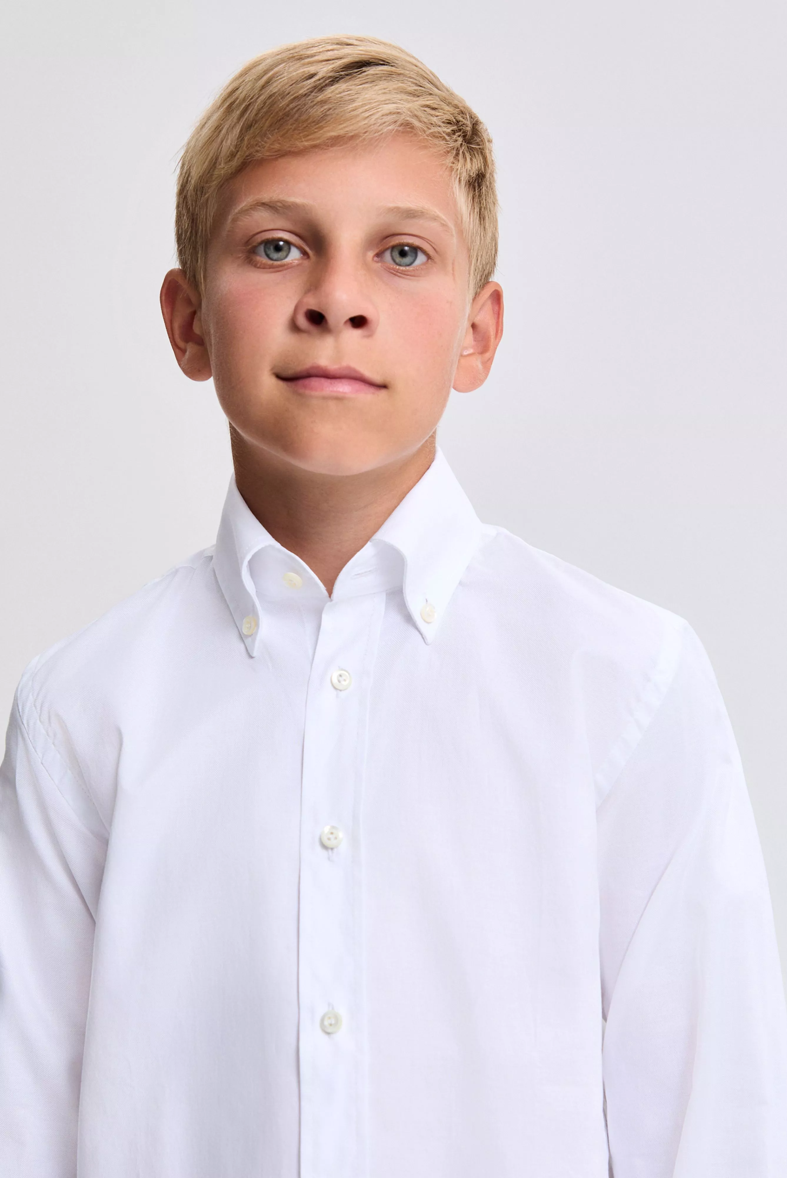 van Laack СОРОЧКА ДЕТ TOBY
 цвет белый ,photo 1
