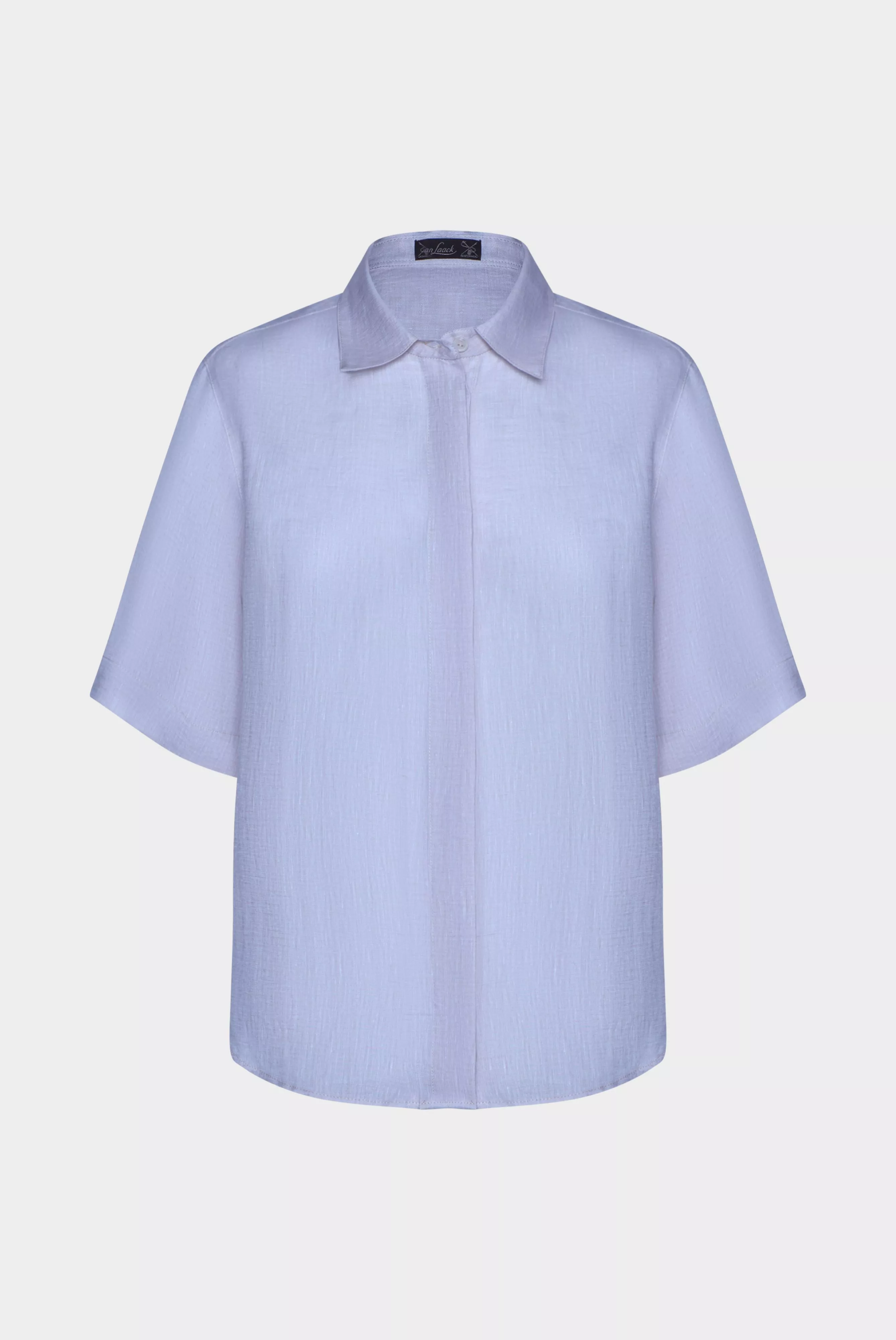 van Laack БЛУЗКА AZIKA SV
 цвет голубой ,photo 1