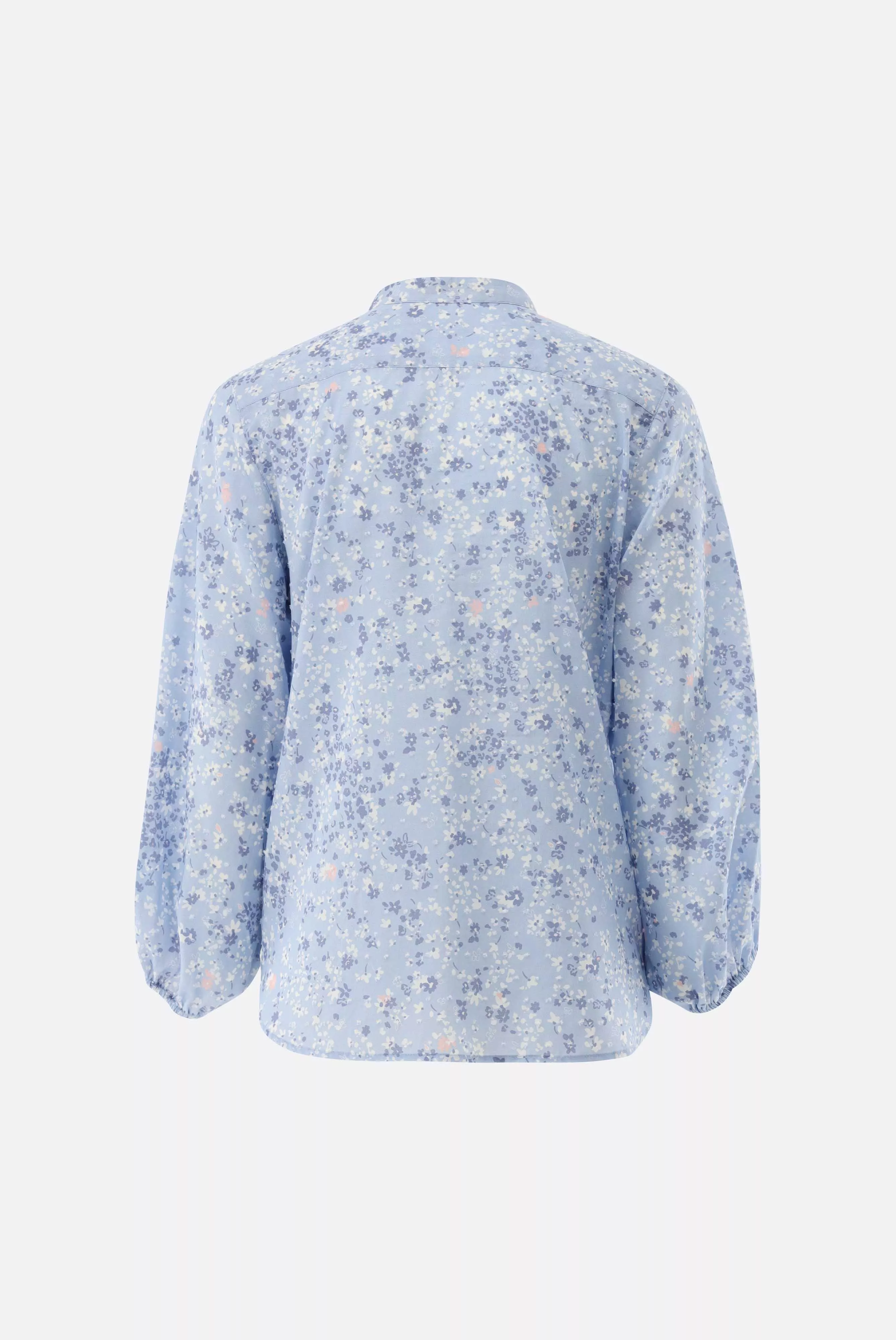 van Laack БЛУЗКА EYRAM KN
 цвет голубой ,photo 2