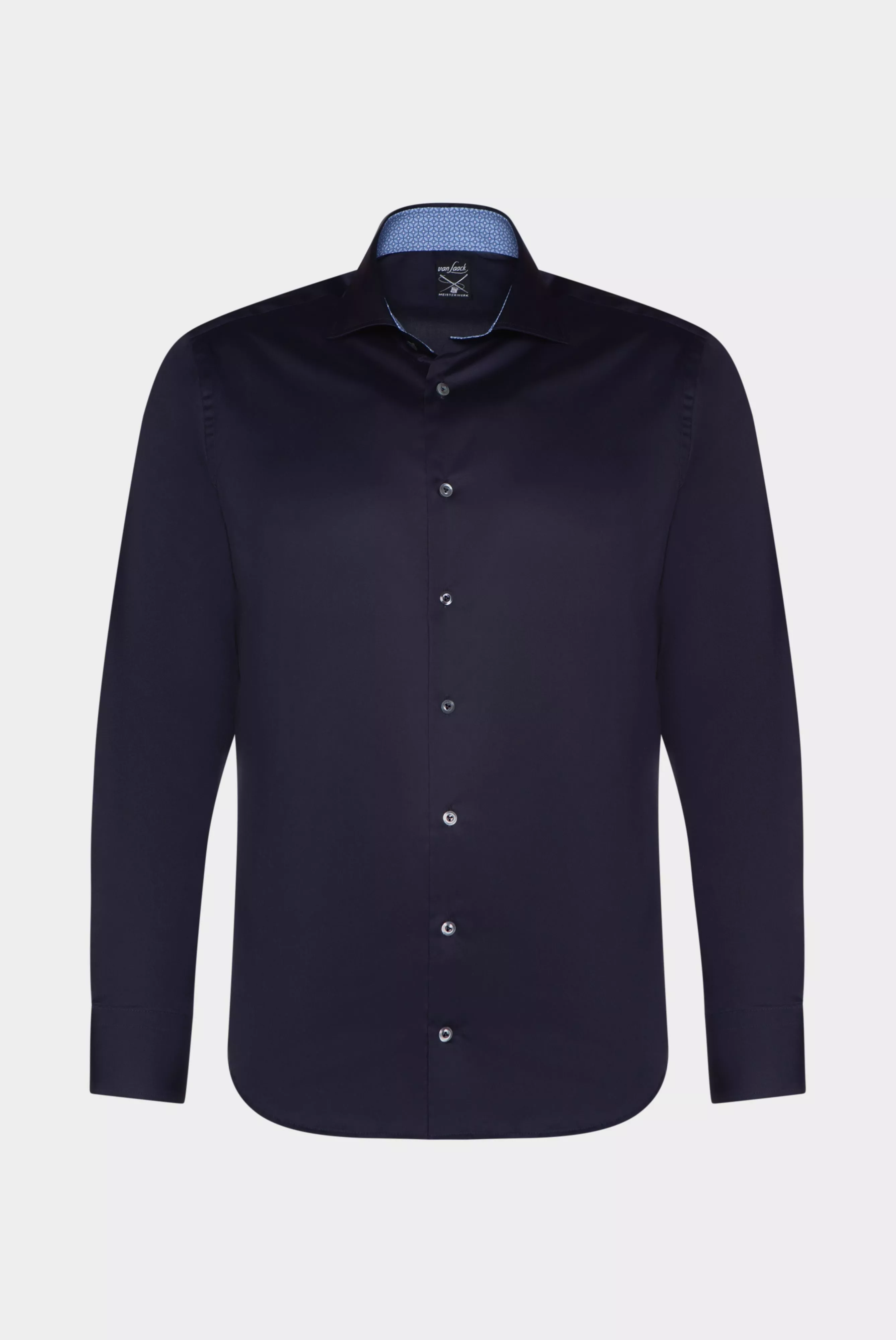 van Laack СОРОЧКА RIVARA SF05N
 цвет темно-синий ,photo 3