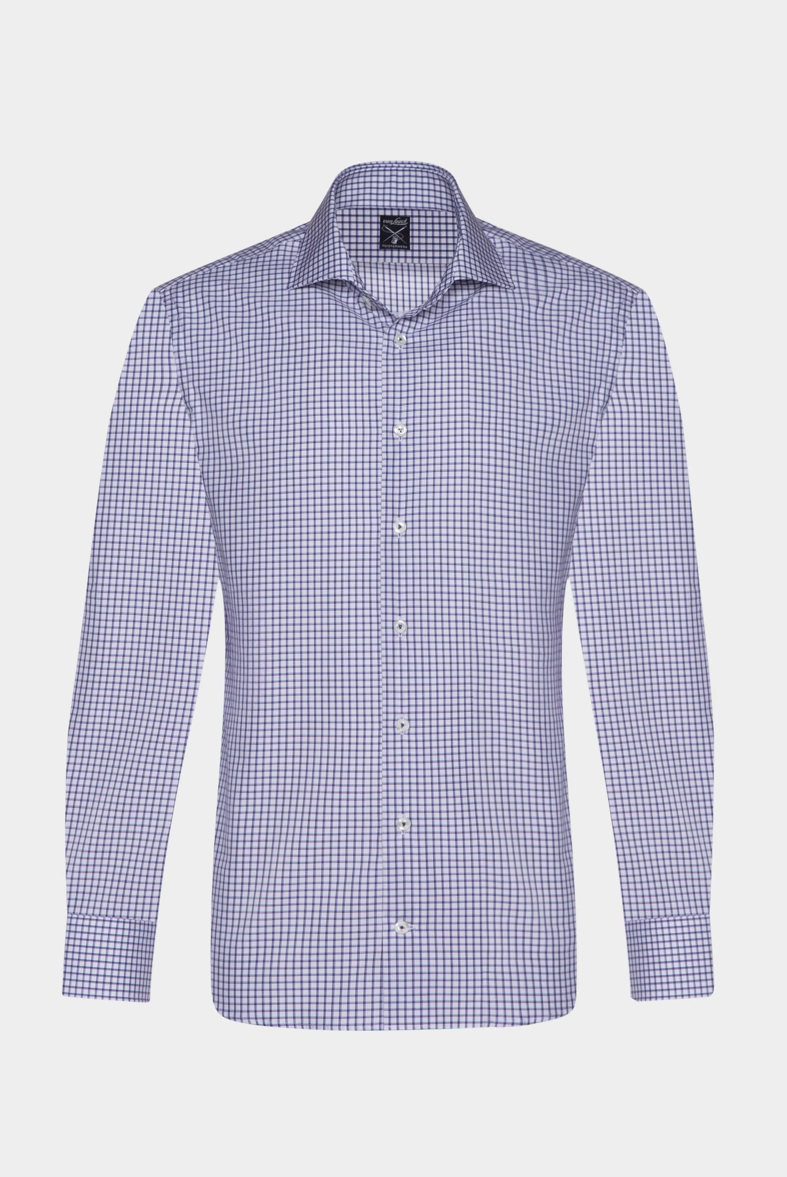 van Laack СОРОЧКА RIVARA SFN
 цвет синий ,photo 3