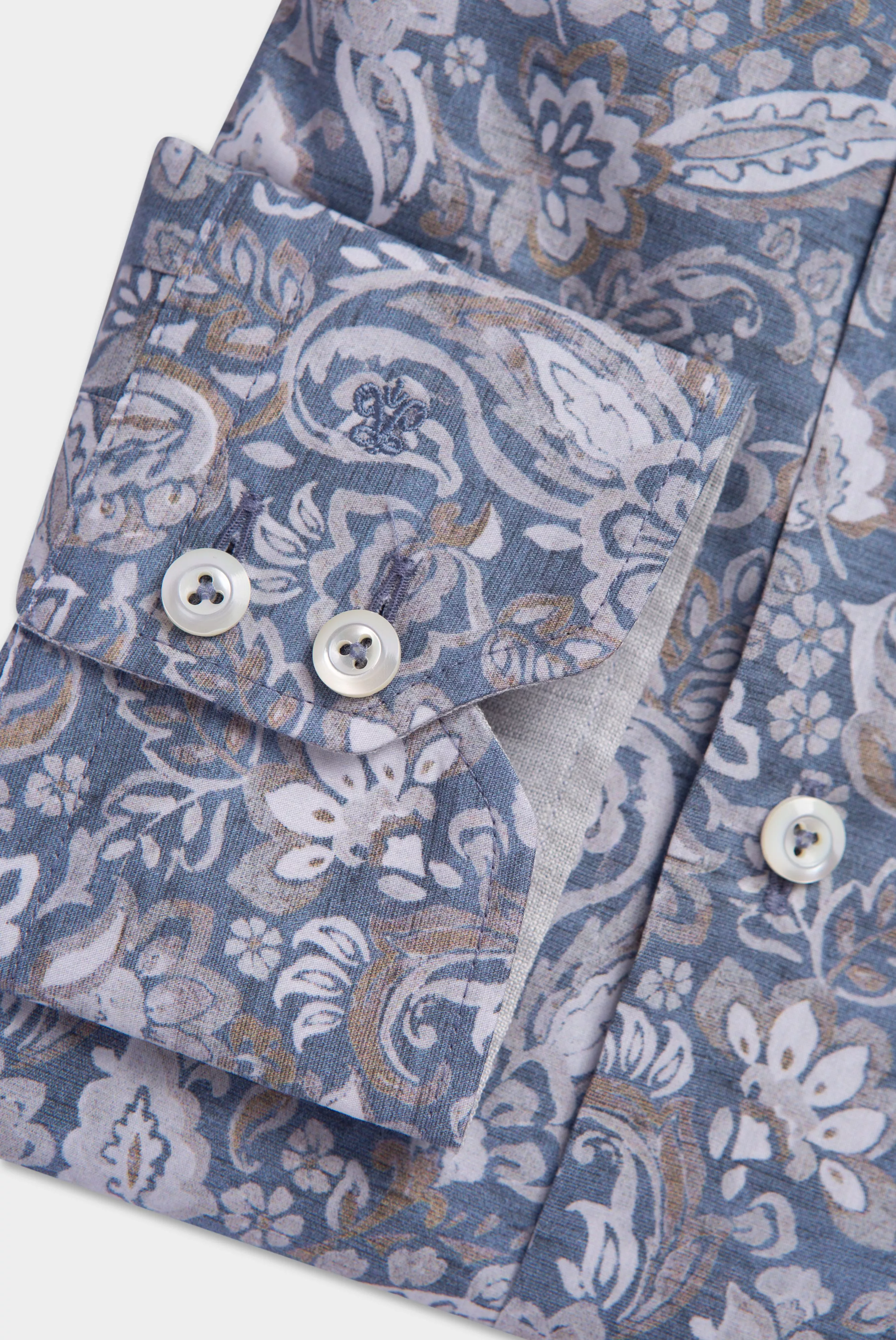 van Laack СОРОЧКА RETIN TF25
 цвет голубой ,photo 5