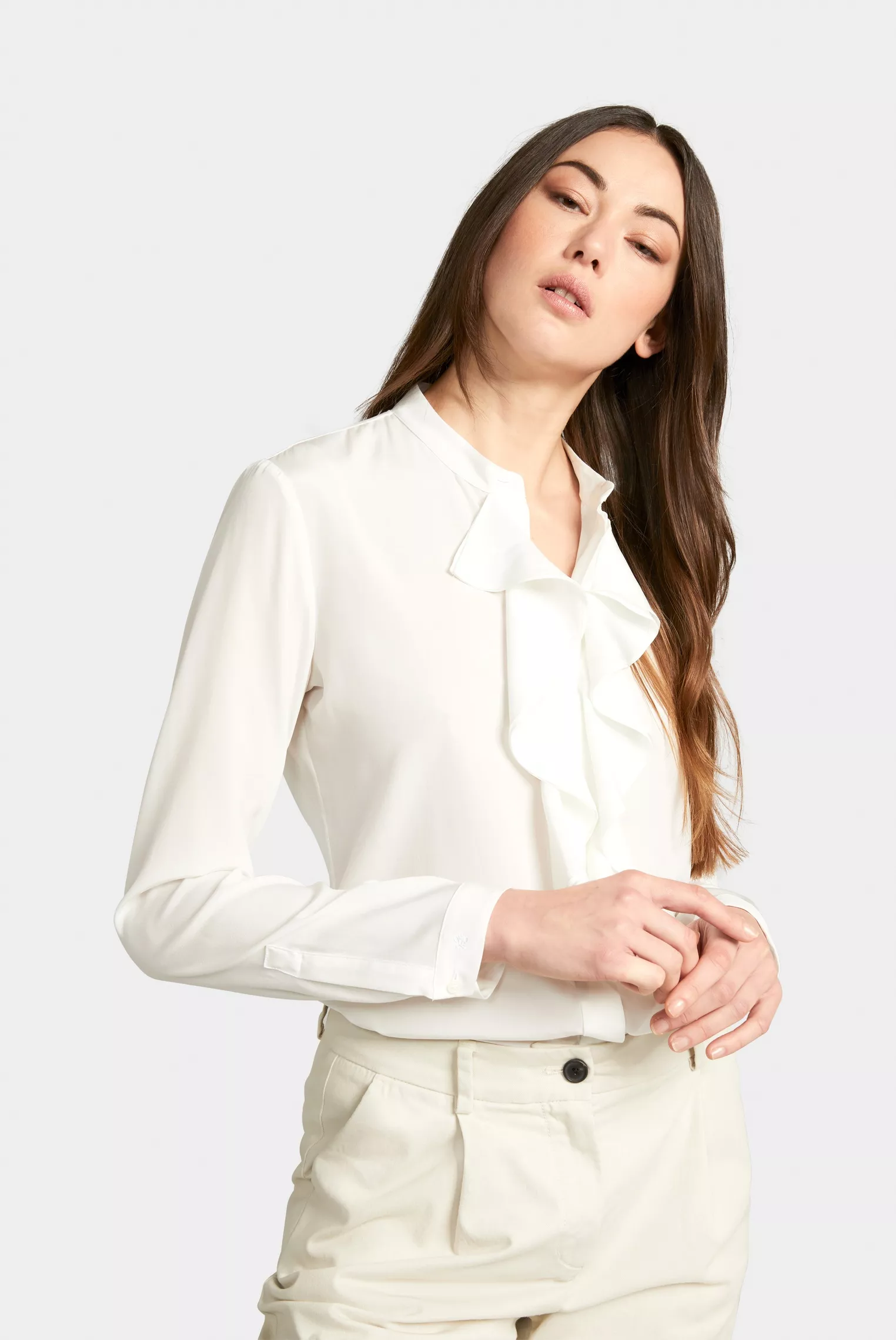 блузка M LYRIK бежевый M-LYRIK_155553_105 ,photo 1