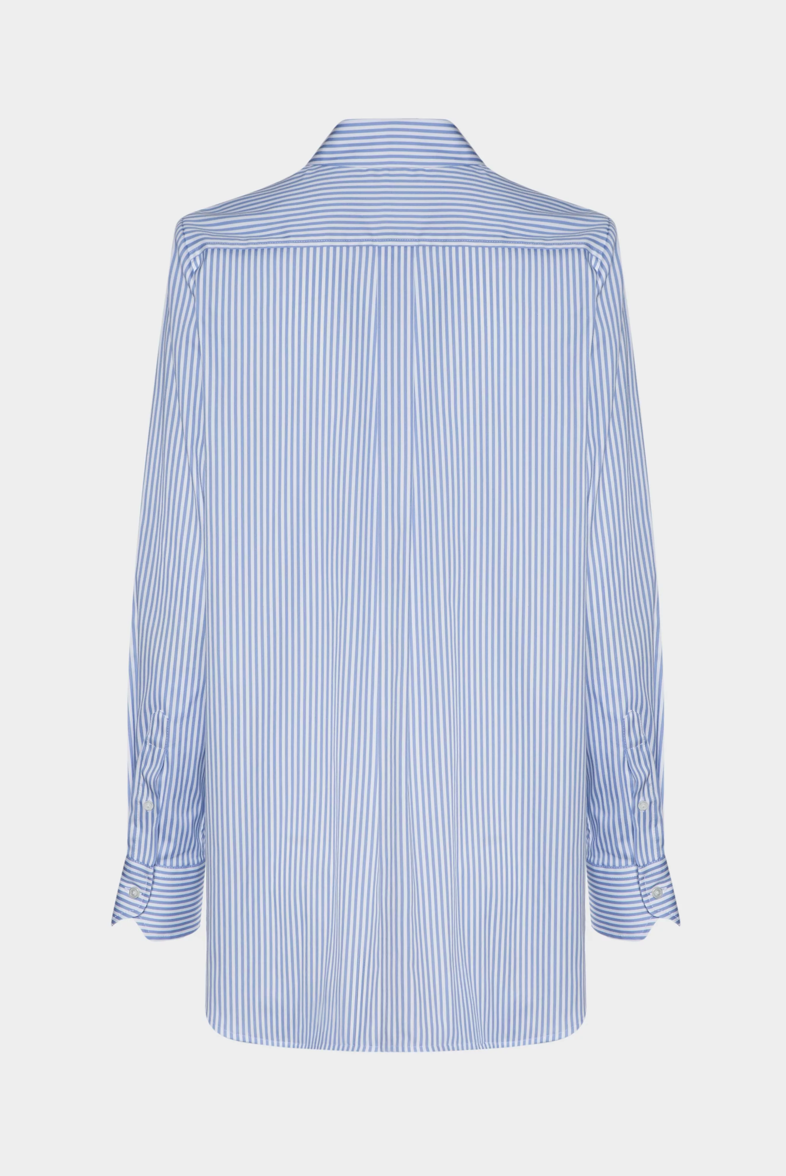 van Laack БЛУЗКА LYANA FSV
 цвет голубой ,photo 3