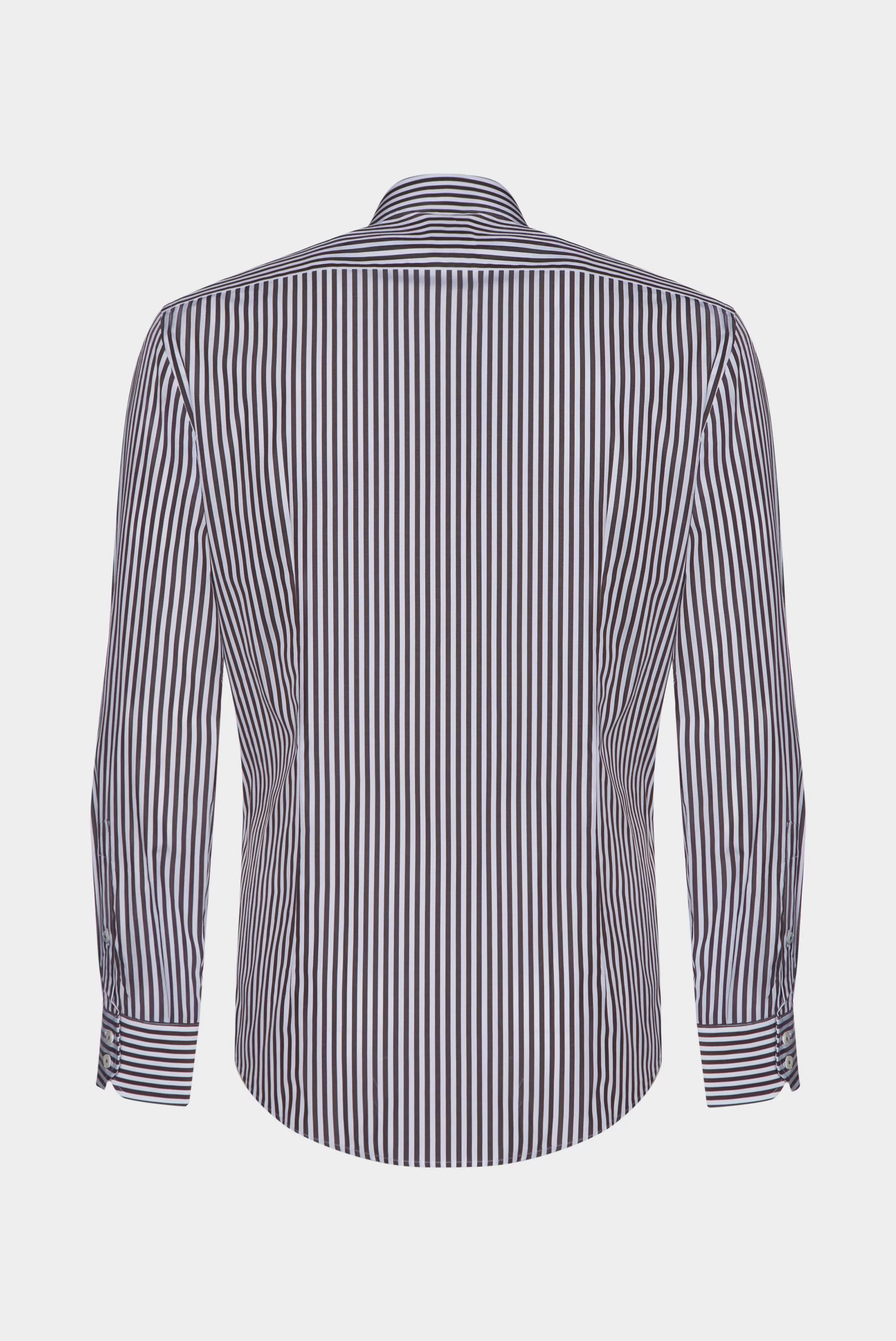 van Laack СОРОЧКА RIKOS SF
 цвет коричневый ,photo 4