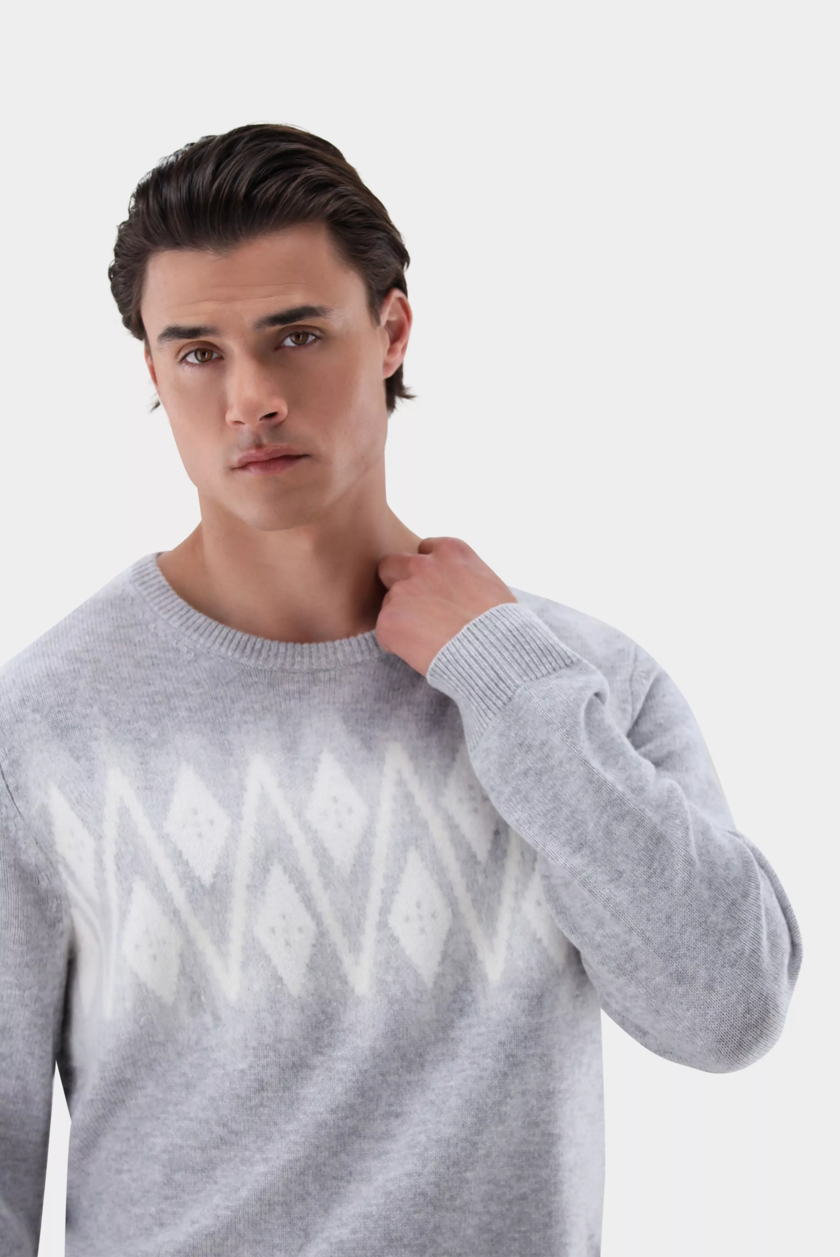 van Laack ДЖЕМПЕР SINDO F
 цвет серый ,photo 2